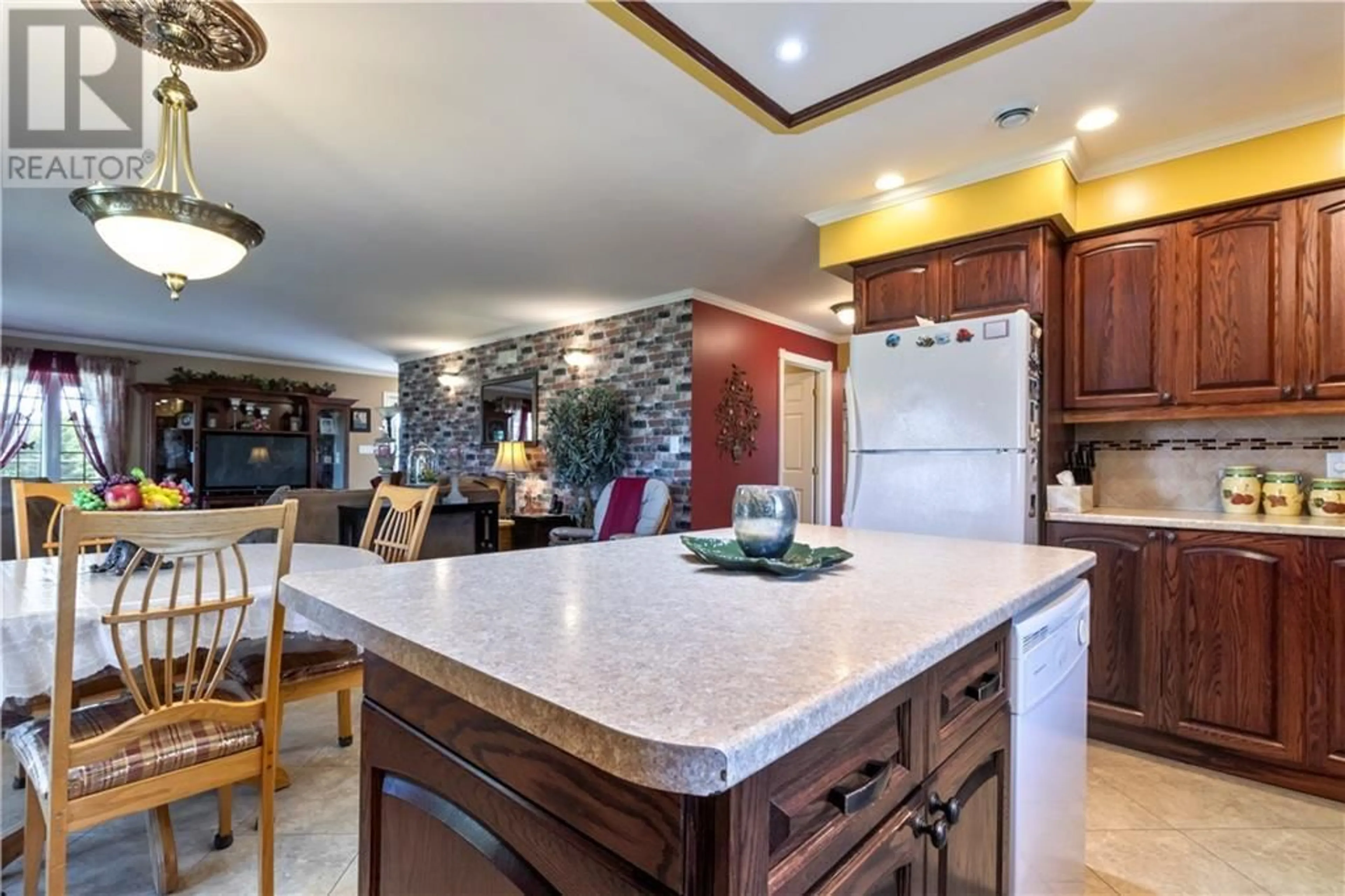 Open concept kitchen, ceramic/tile floor for 3039 RTE 535, Cocagne New Brunswick E4W3E3