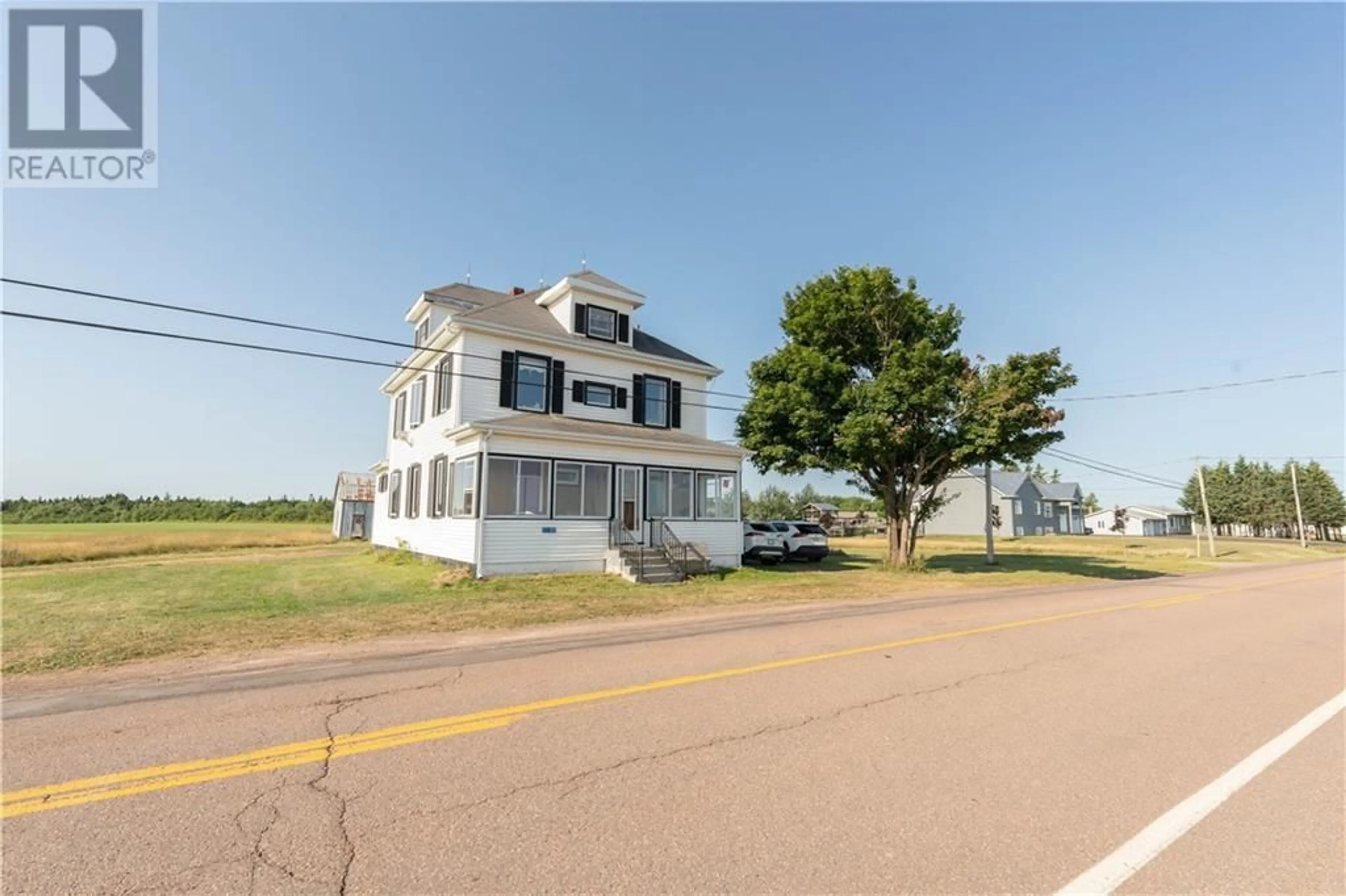 Frontside or backside of a home, the street view for 1105 Bas Cap Pele, Cap-Pelé New Brunswick E4N1M3