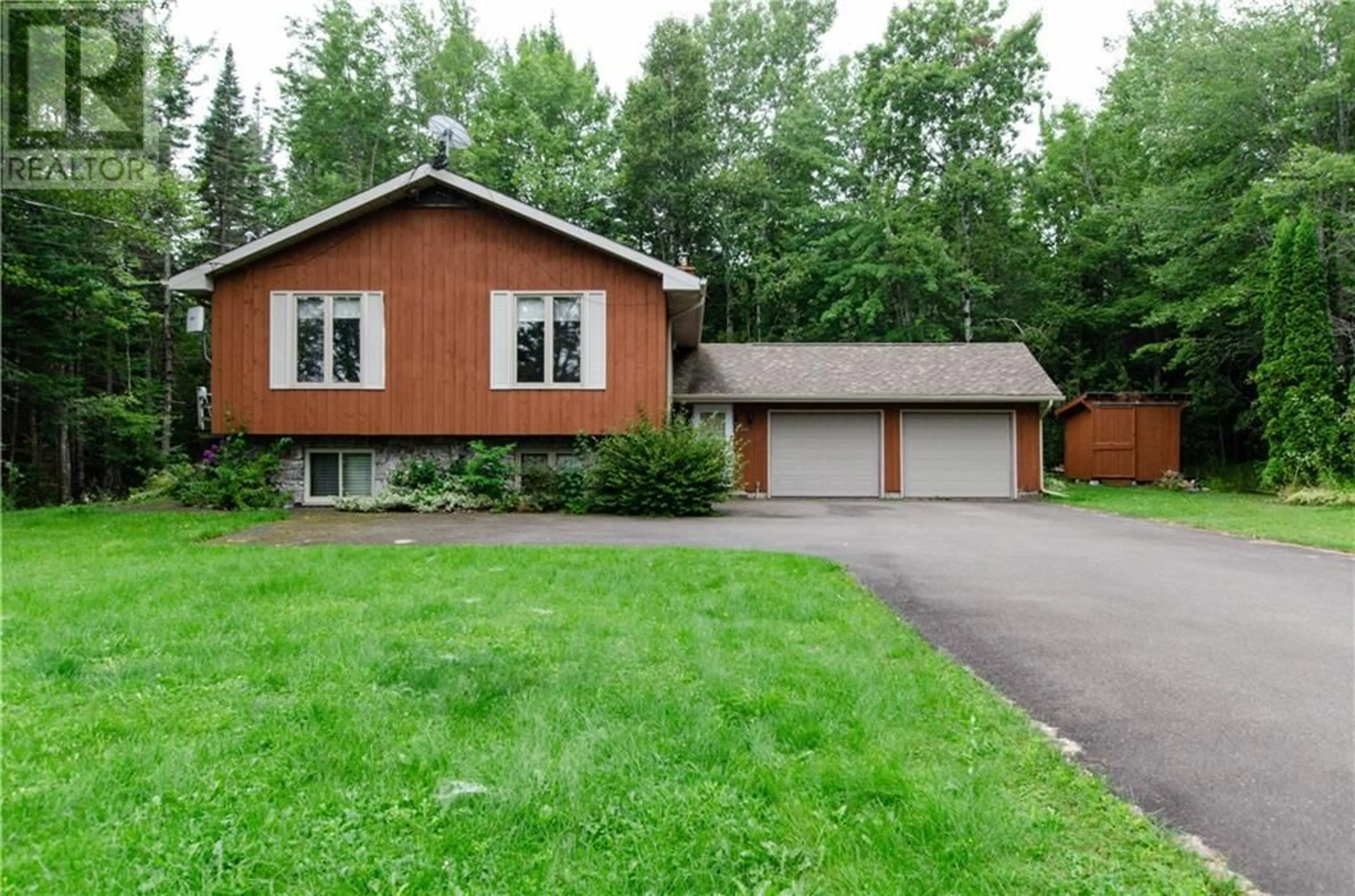 Frontside or backside of a home, cottage for 257 Lower Mountain Road, Boundary Creek New Brunswick E1G4E6