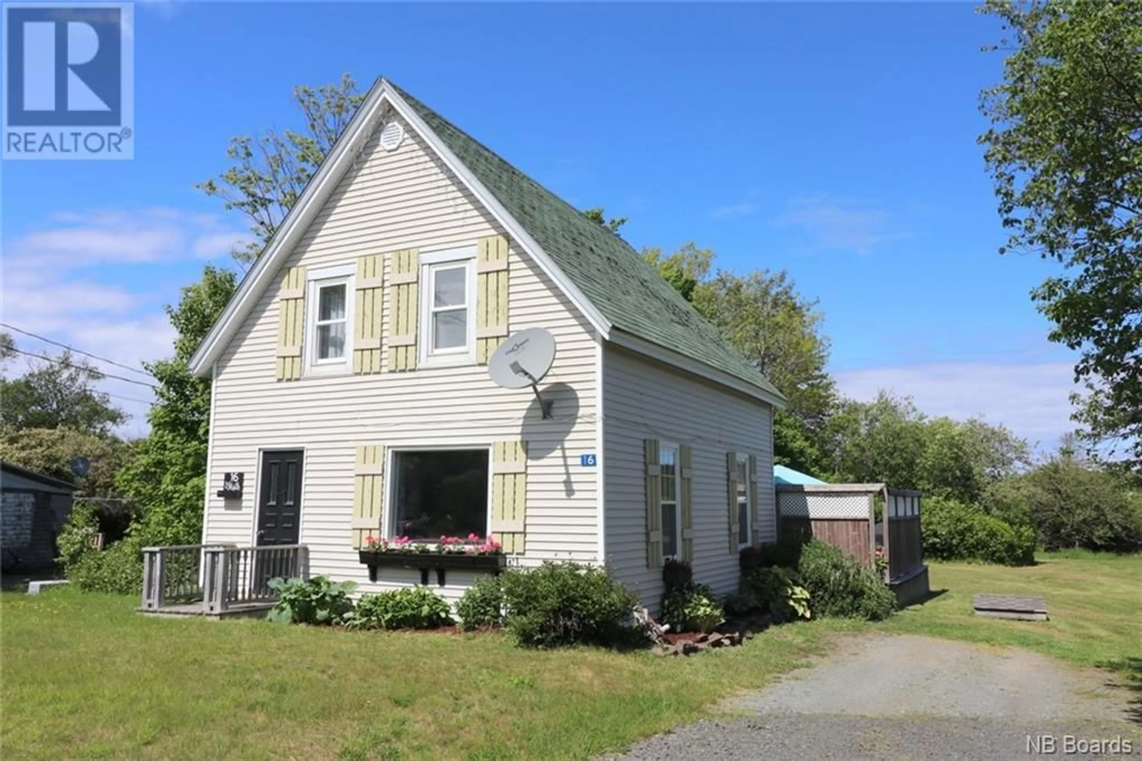 Frontside or backside of a home, cottage for 16 Whistle Road, Grand Manan New Brunswick E5G1B1