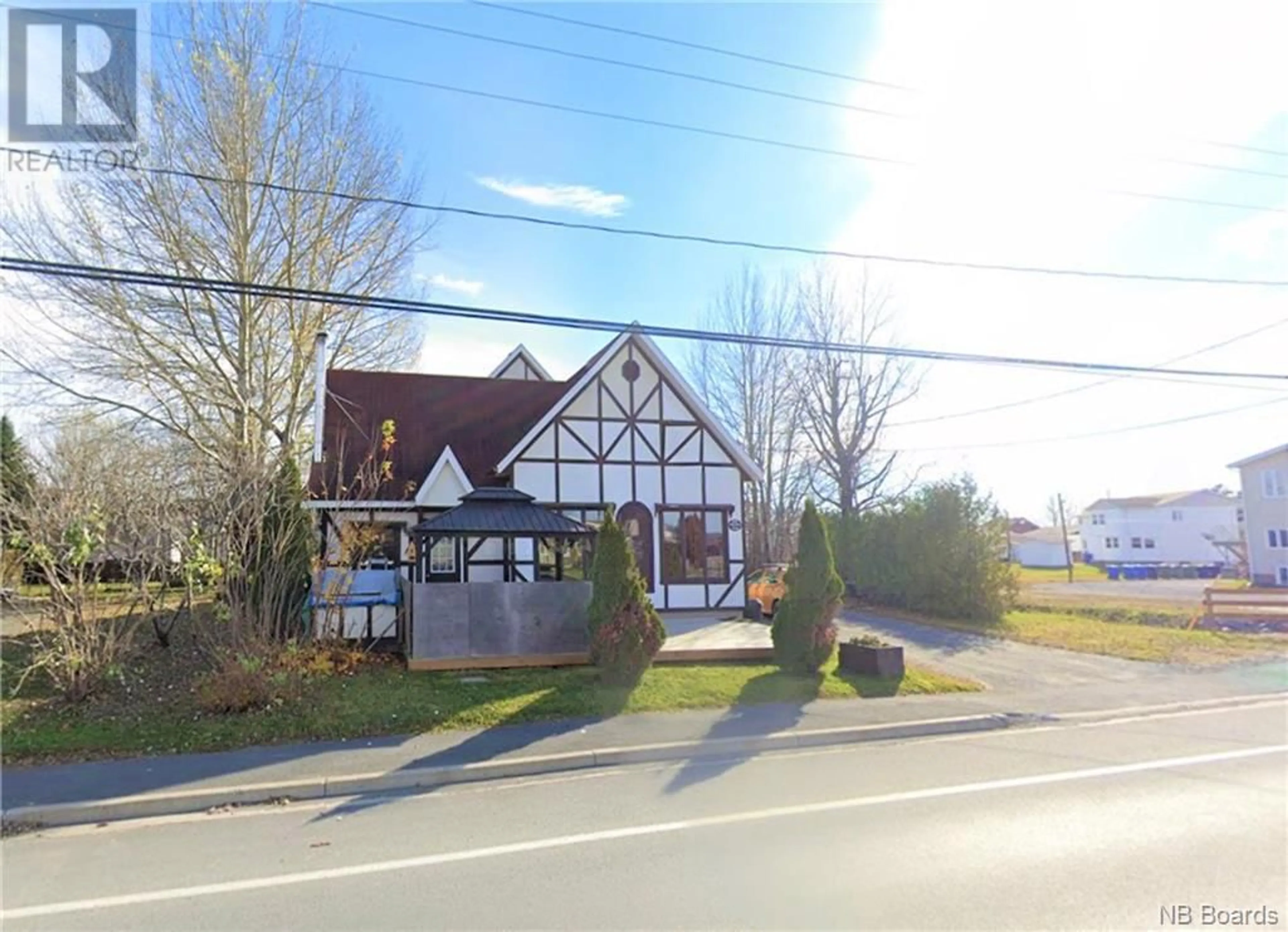 Frontside or backside of a home, the street view for 223 St-Jean, Saint-Léonard New Brunswick E7E2G5