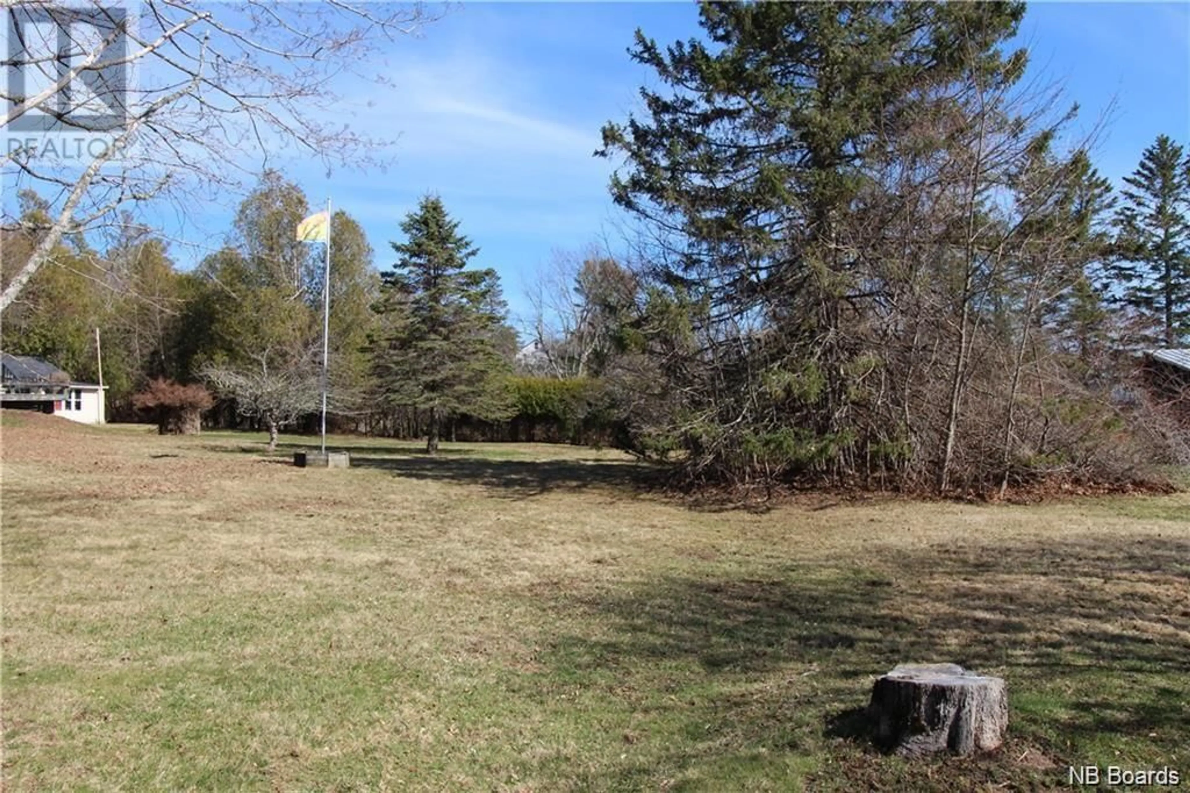 Patio, the fenced backyard for Lot Charles Street, Saint Andrews New Brunswick E5B2J3