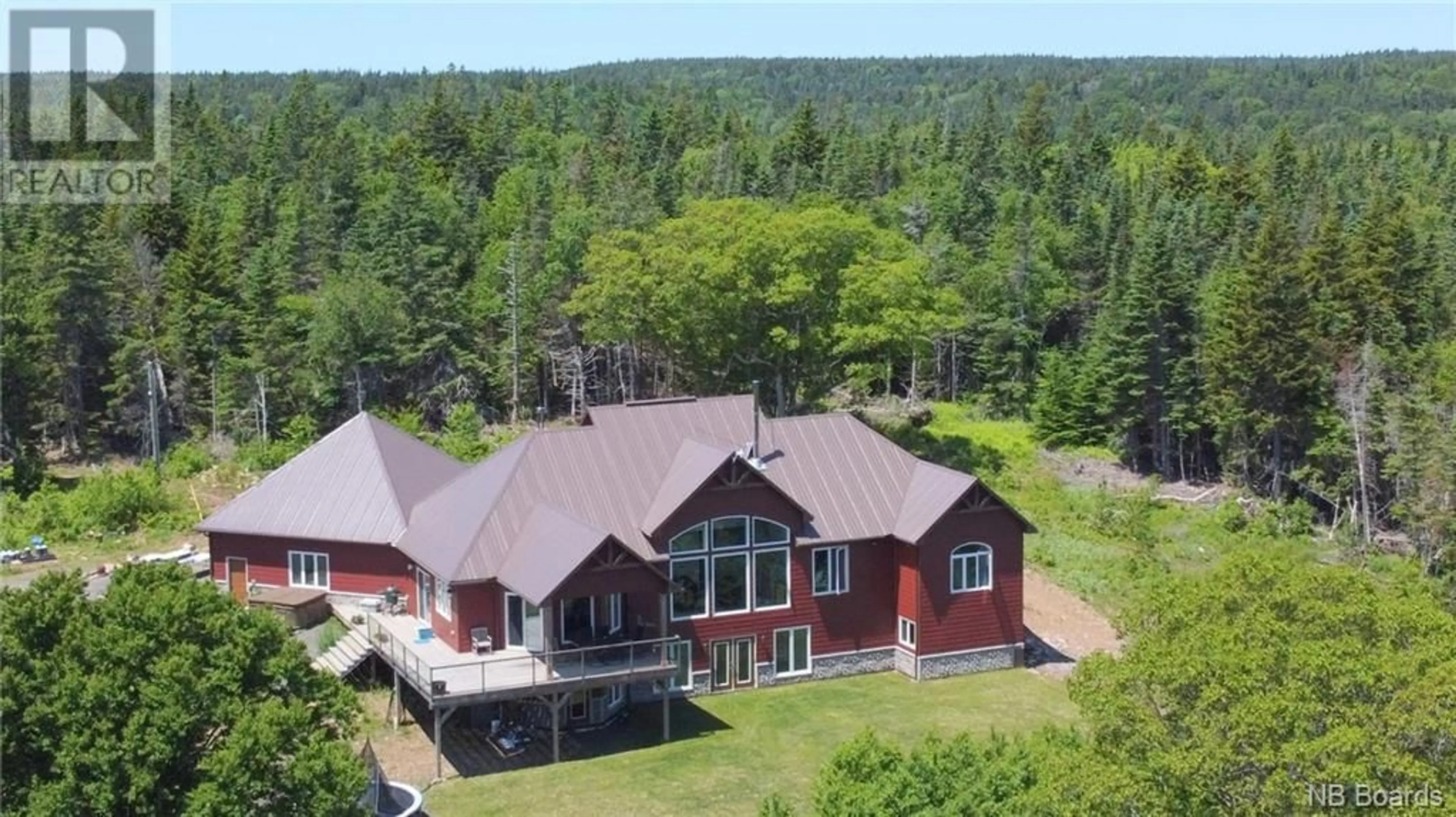 A pic from outside/outdoor area/front of a property/back of a property/a pic from drone, unknown for 55 BAYVIEW HEIGHTS, Grand Manan New Brunswick E5G1C1