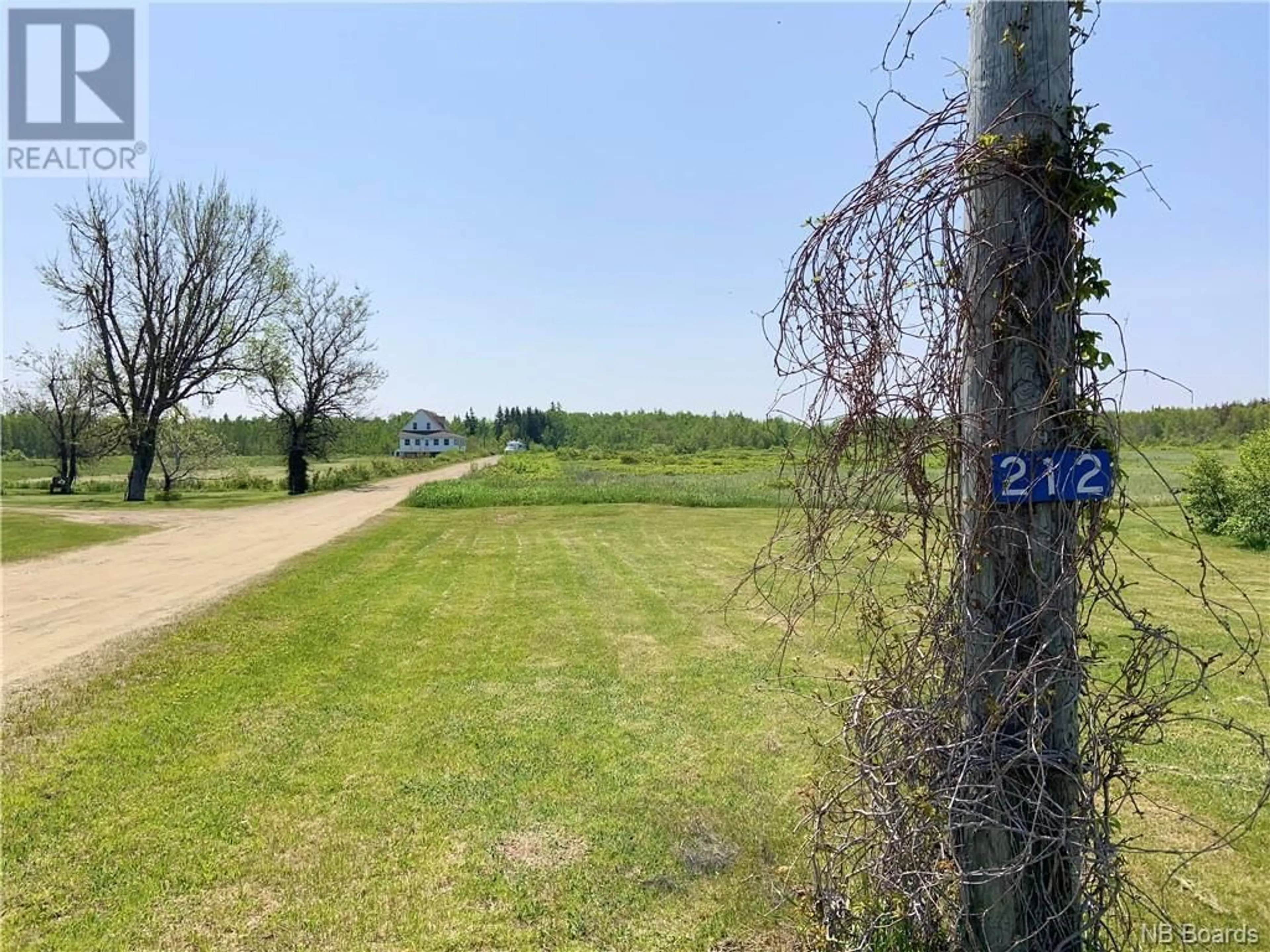 Fenced yard for 212 Escuminac Point Road, Escuminac New Brunswick E9A1V7