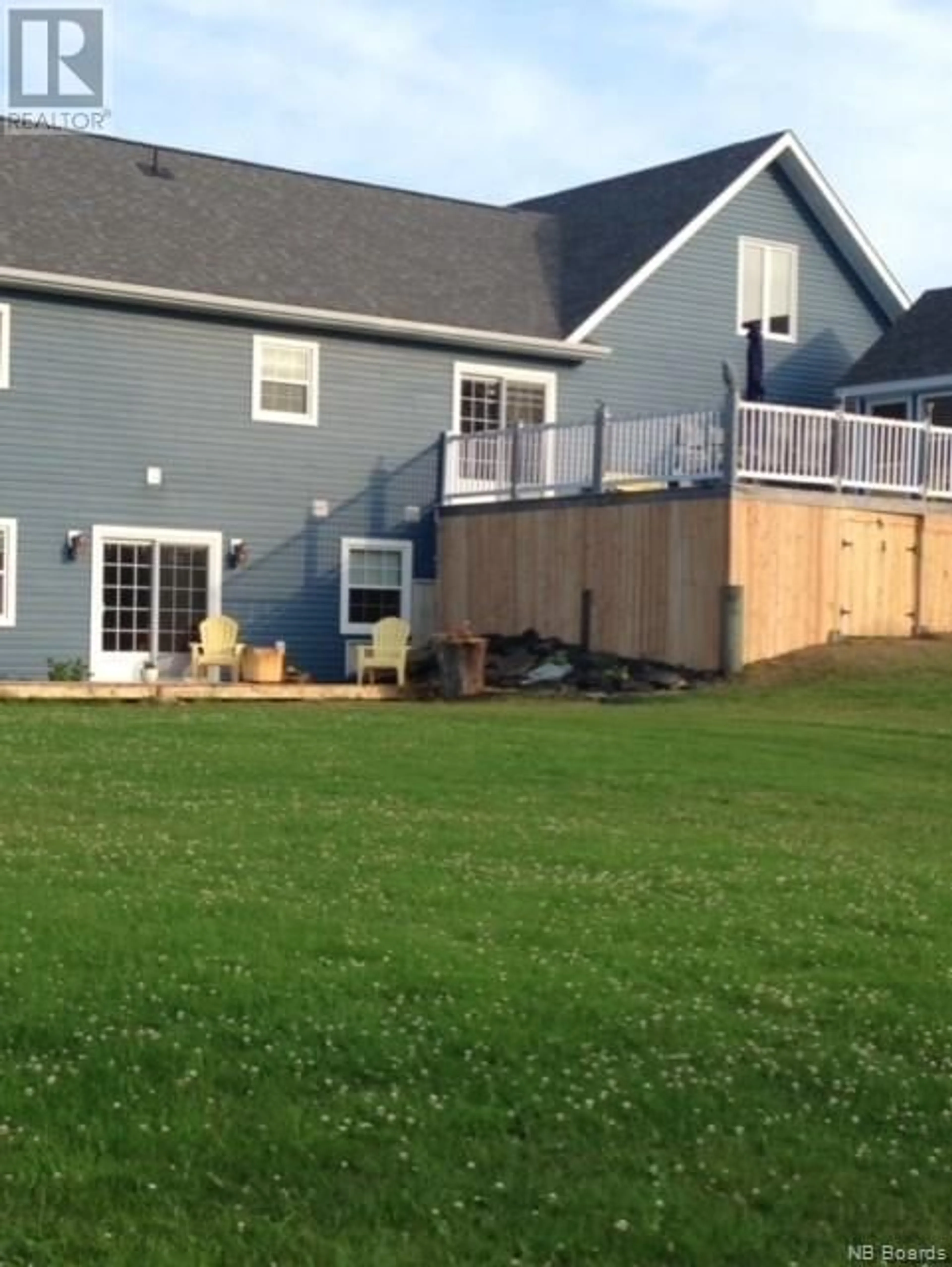 Frontside or backside of a home, the fenced backyard for 2495 Route  11 Hwy, New Jersey New Brunswick E9G2K9