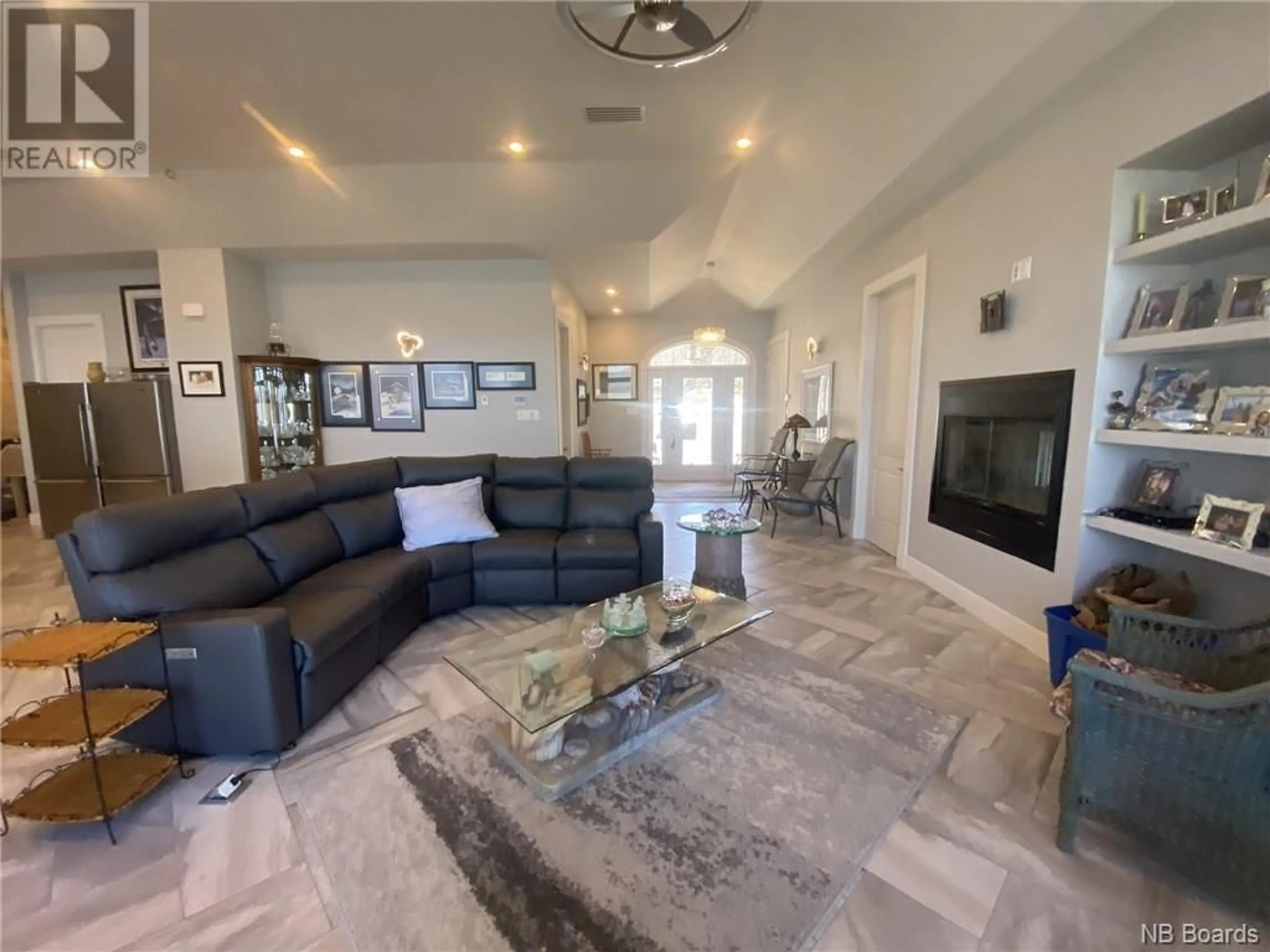 Living room, cement floor for 5 Trepanier Road, Mcleods New Brunswick E3N0A6