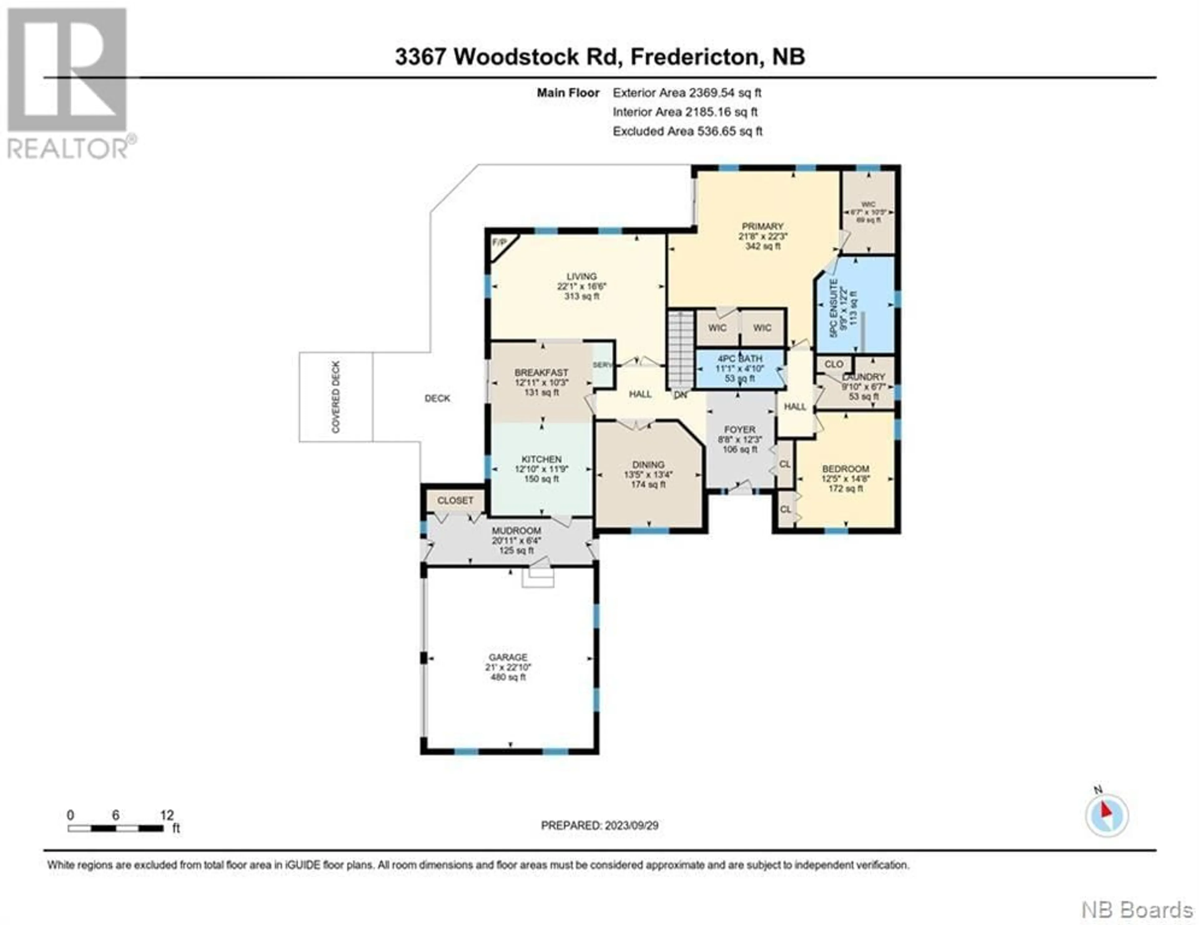 Floor plan for 3367 Woodstock Road, Fredericton New Brunswick E3E1A5