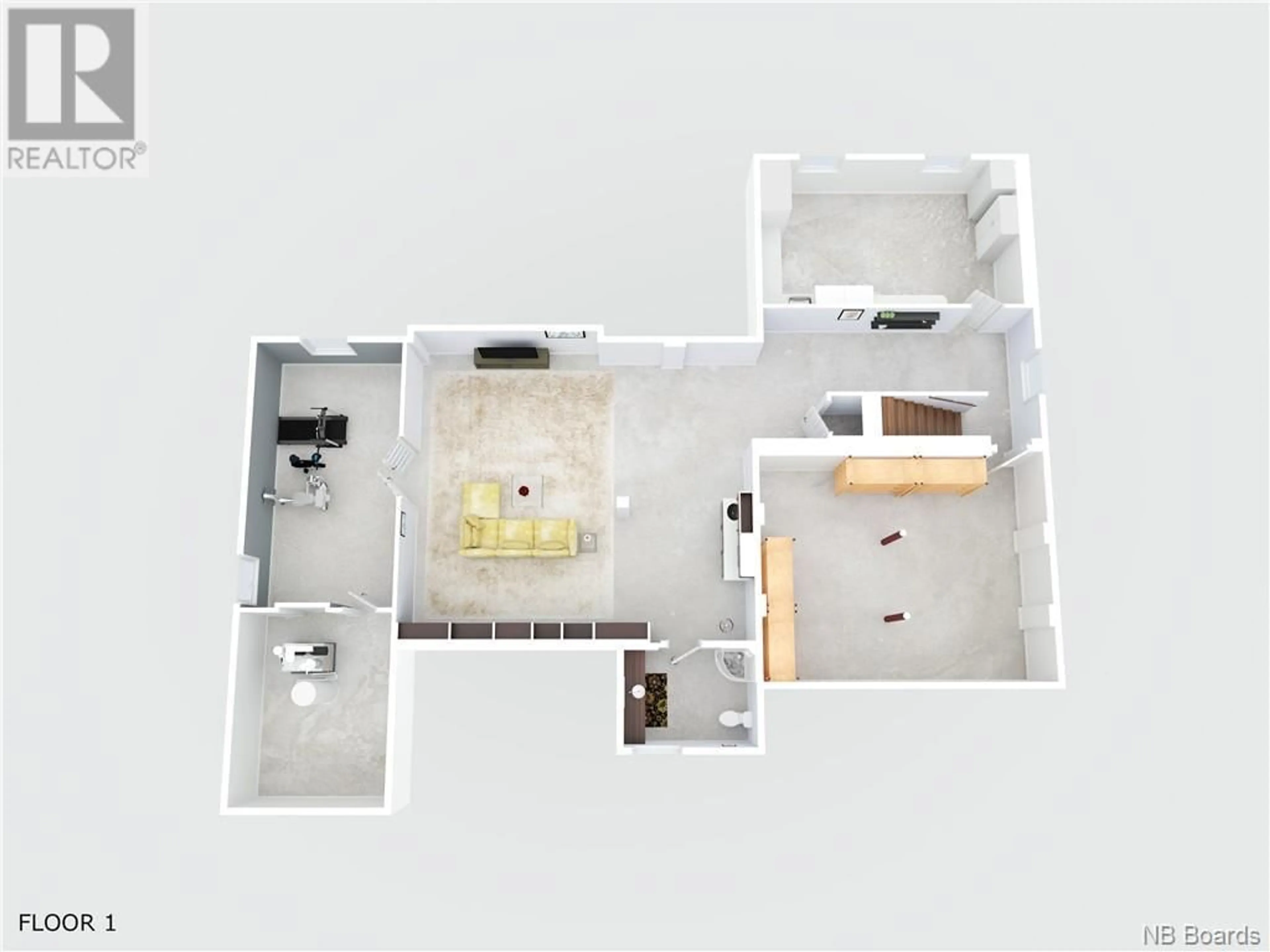 Floor plan for 163 Craig Street, Charlo New Brunswick E8E2J3