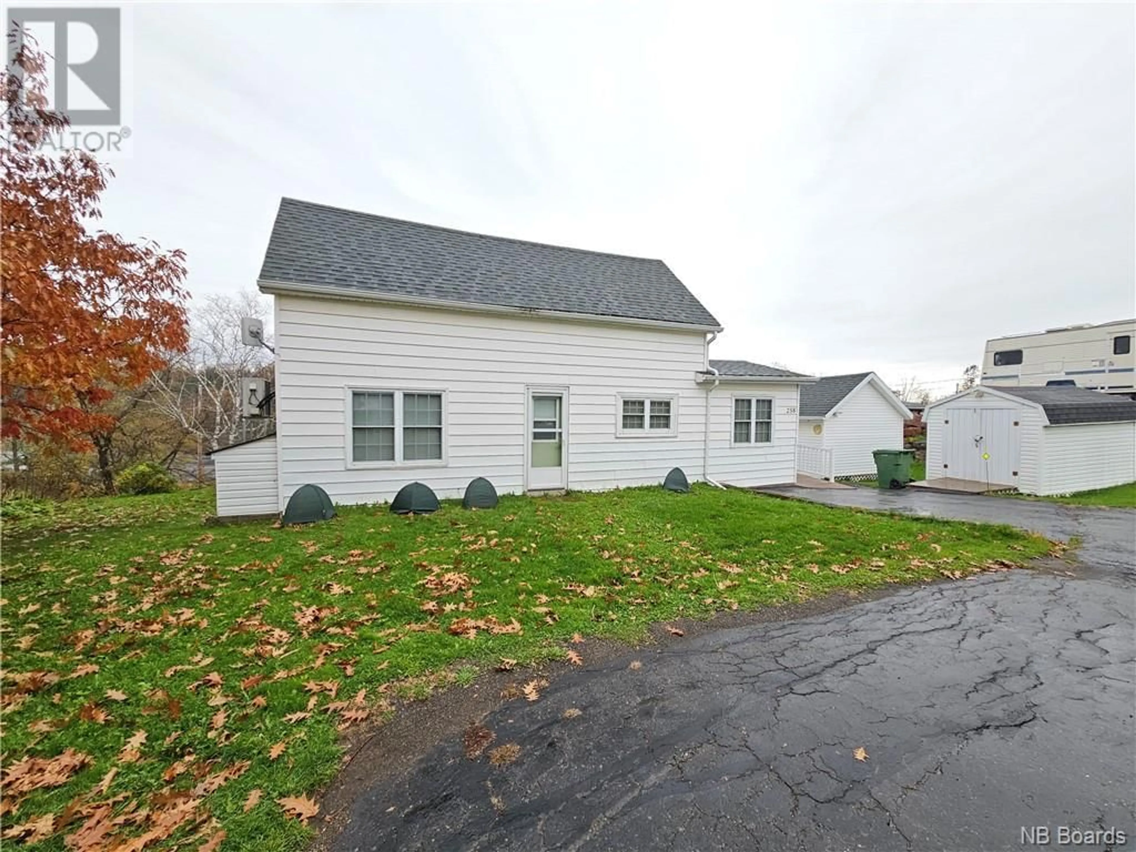 Frontside or backside of a home, cottage for 258 Main Street, Plaster Rock New Brunswick E7G2C8