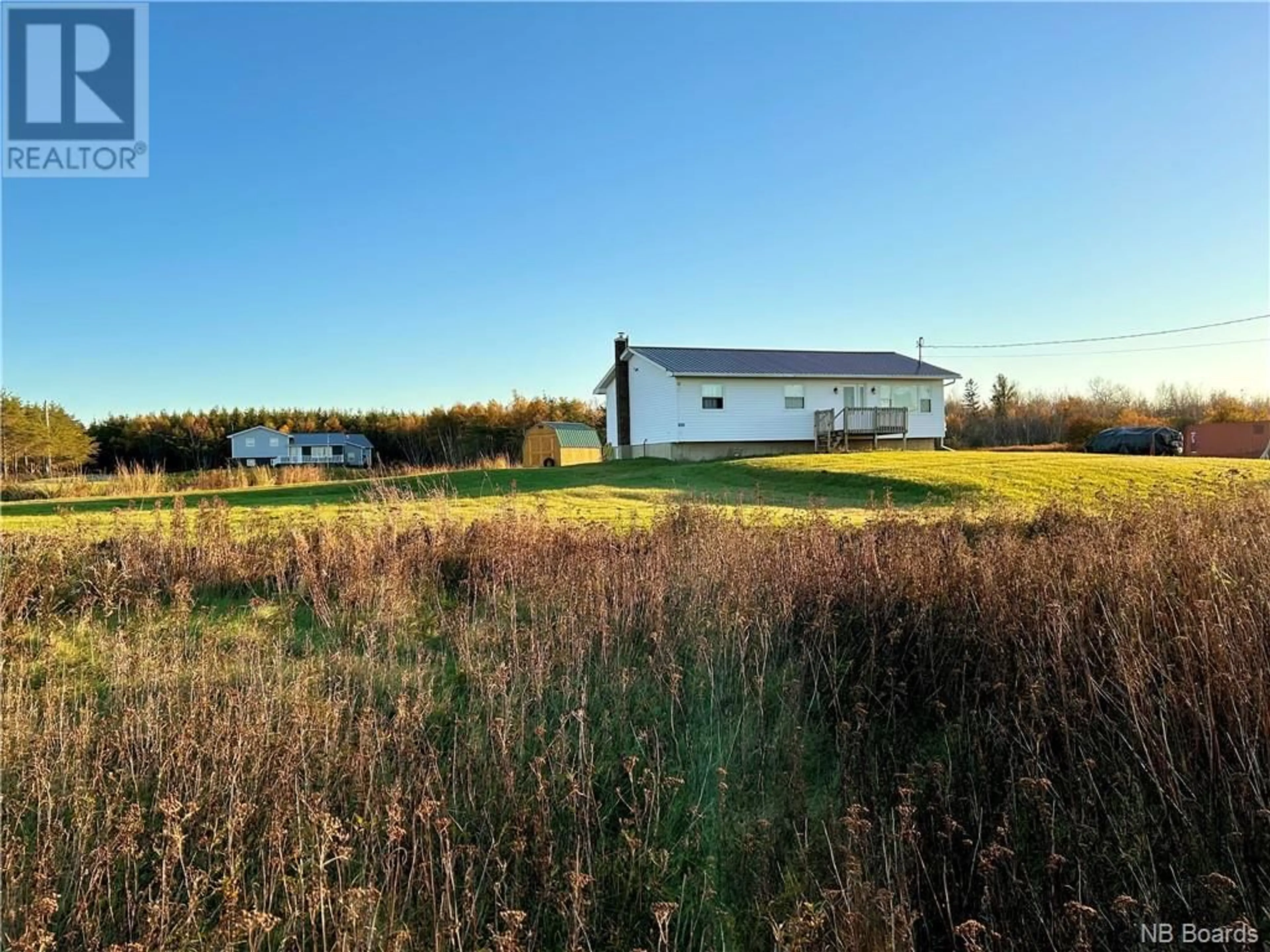 Fenced yard for 182 Escuminac Point Road, Escuminac New Brunswick E9A1V7