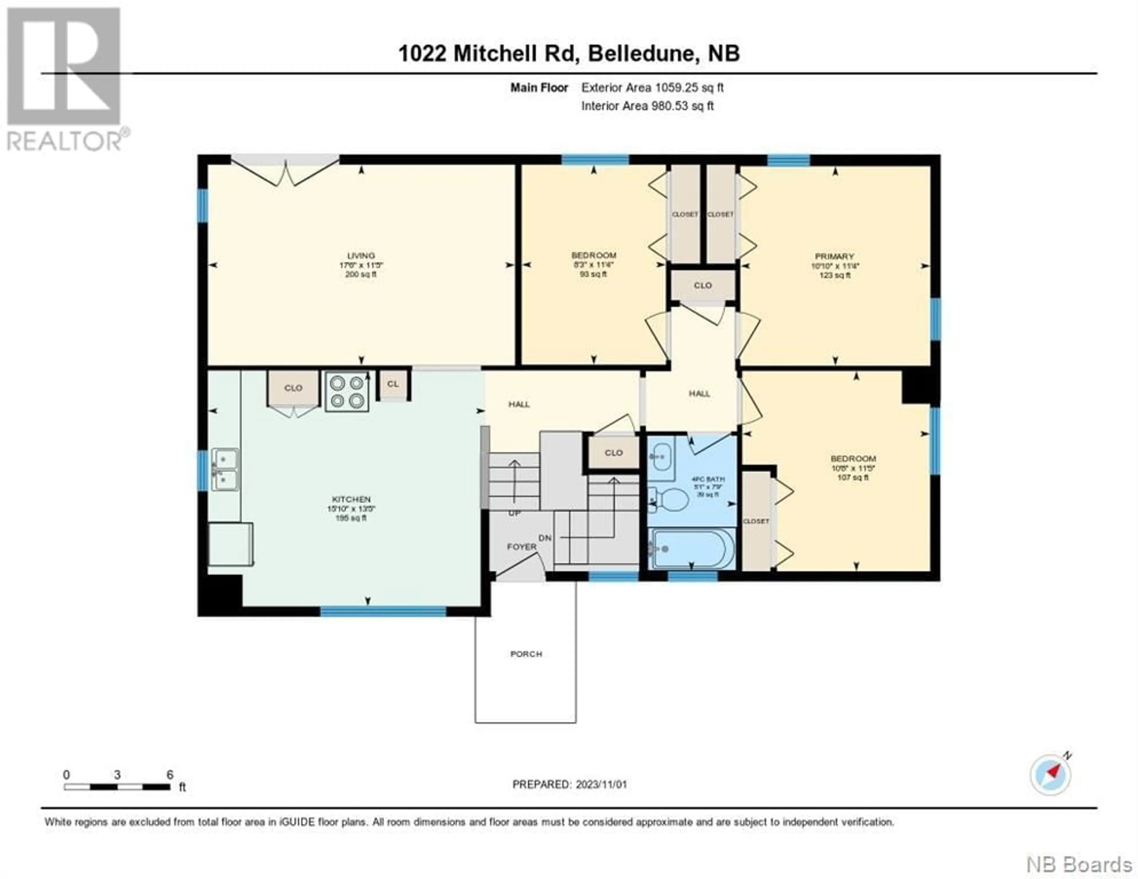 Floor plan for 1022 Mitchell Road, Belledune New Brunswick E8G2T1