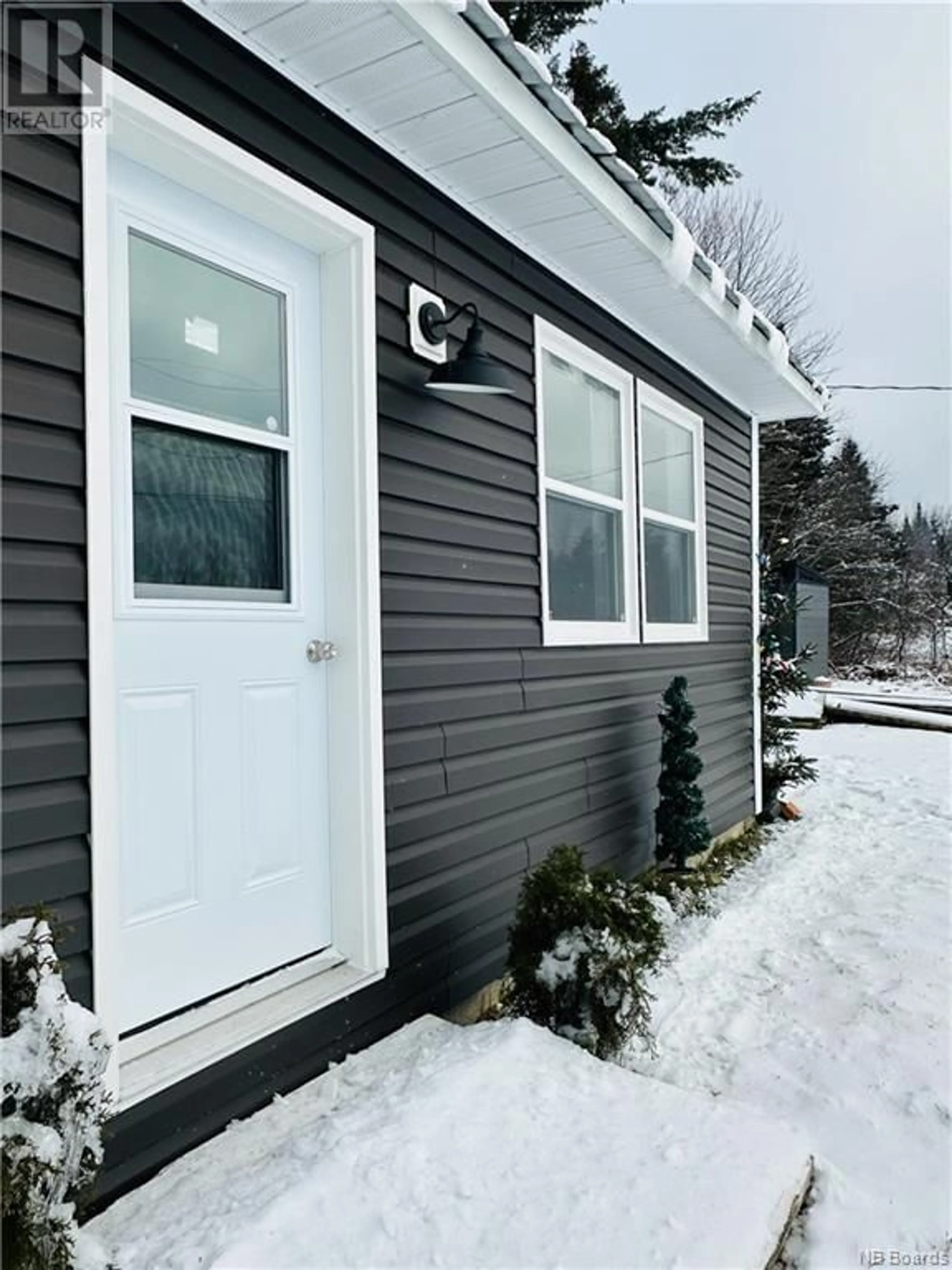 Home with vinyl exterior material for 1337 Hartin Settlement Road, Hartin Settlement New Brunswick E6H1S2