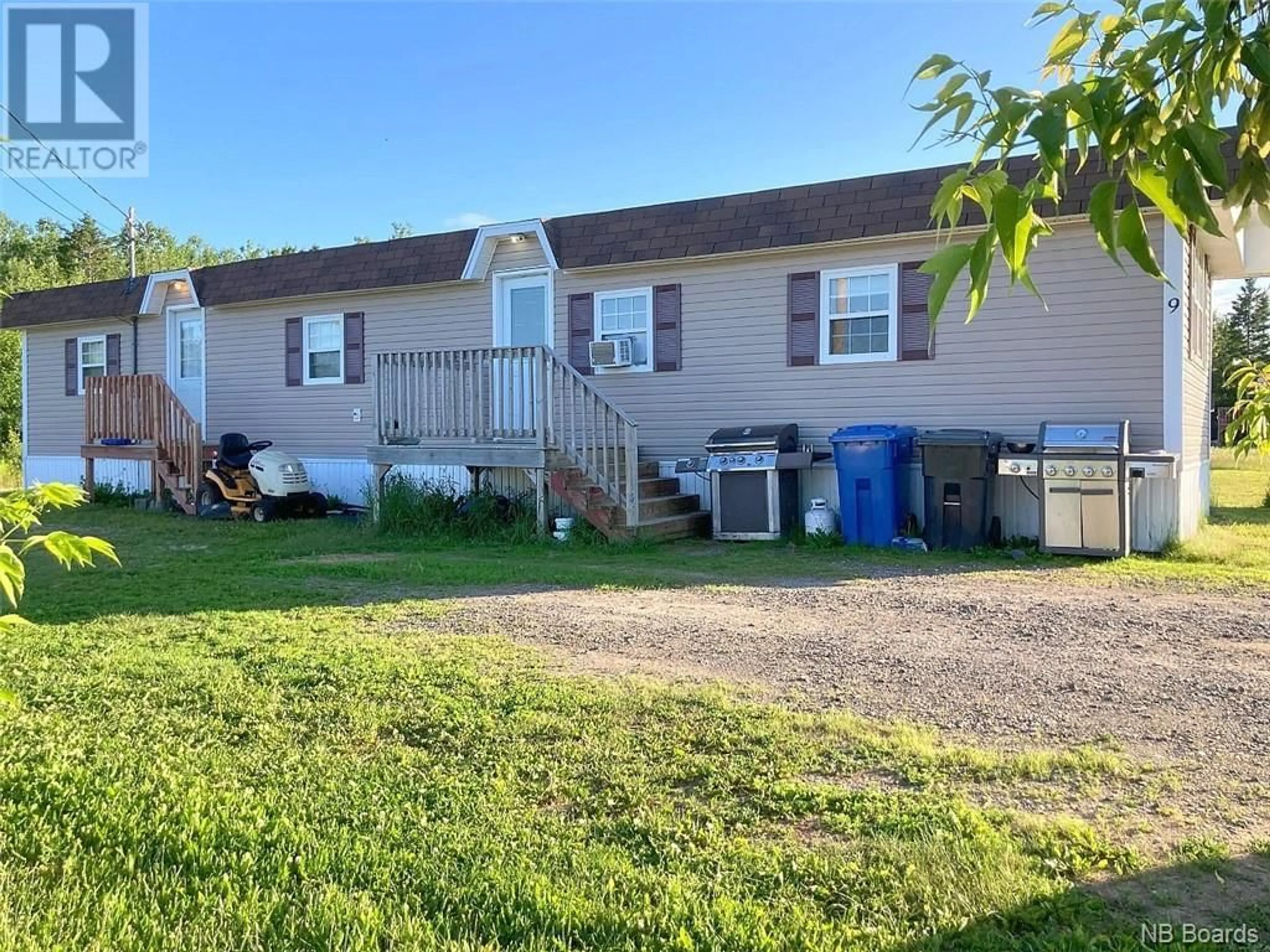 Frontside or backside of a home for 9 Alleé Zachary Pont Landry, Tracadie New Brunswick E1X0E2