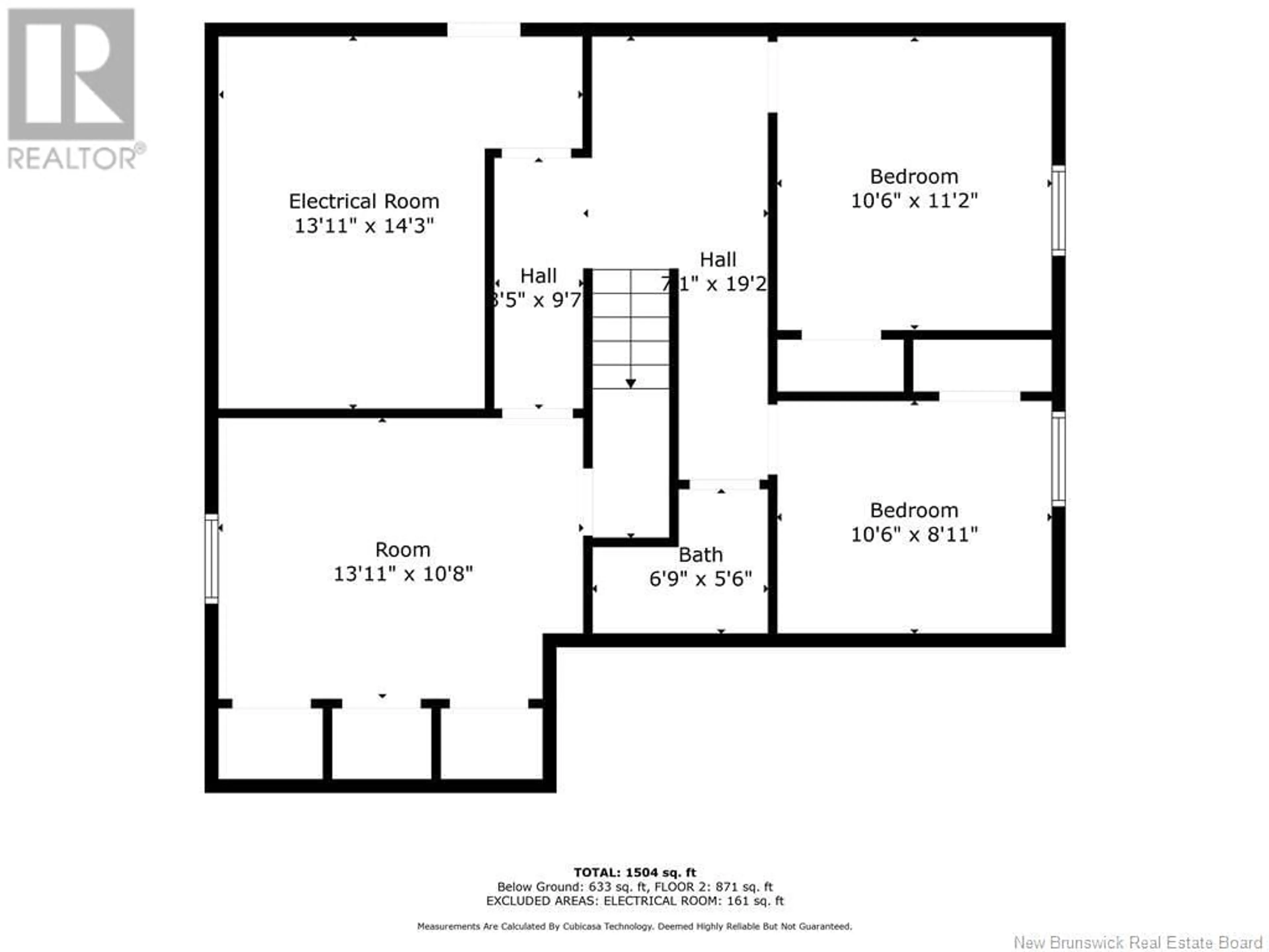 Floor plan for 1249 Des Pionniers Avenue, Balmoral New Brunswick E8E1B7