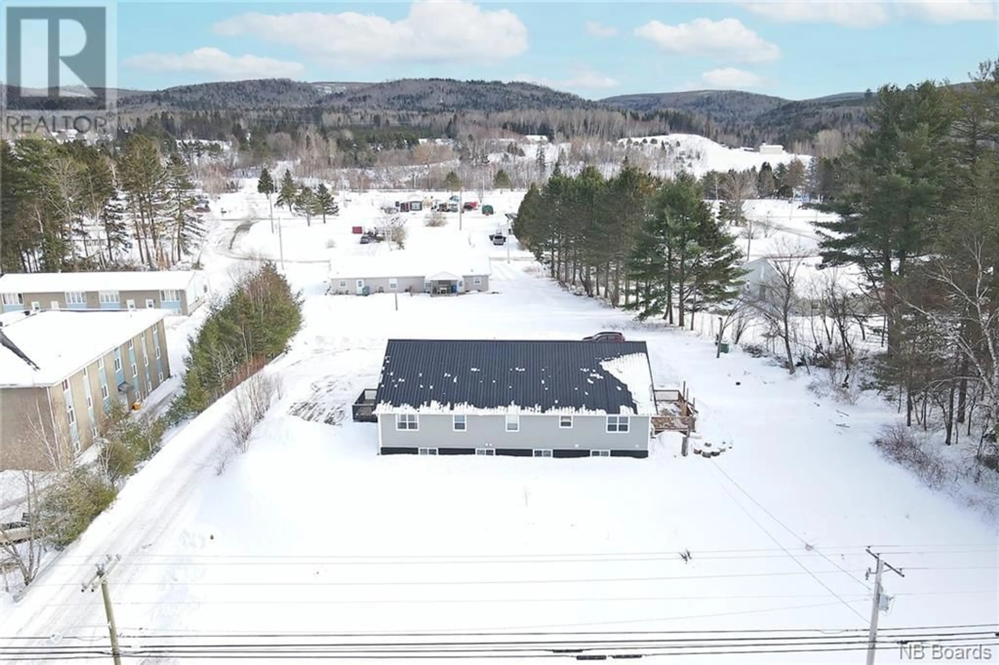 Outside view for 388 East Riverside Drive, Perth-Andover New Brunswick E7H1Y7