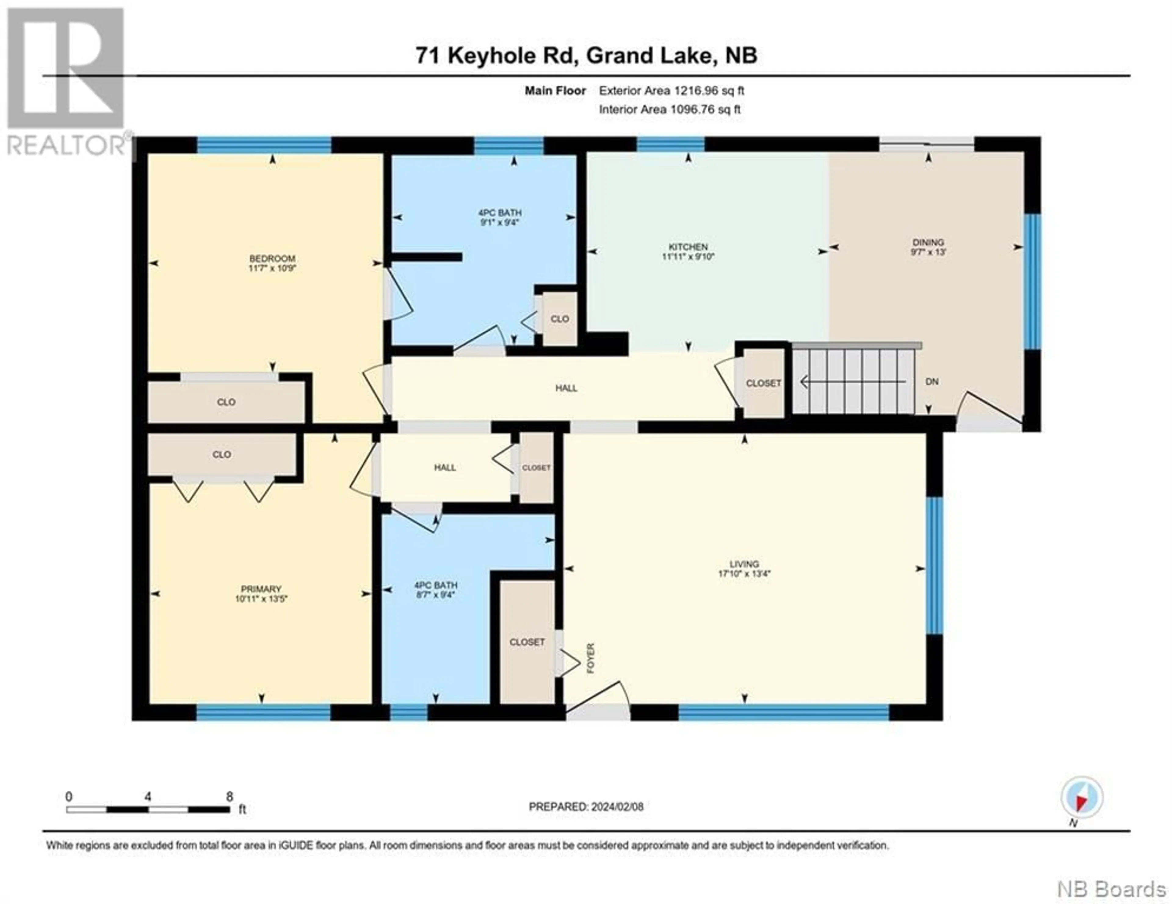 Floor plan for 71 Keyhole Road, Princess Park New Brunswick E4B4C9