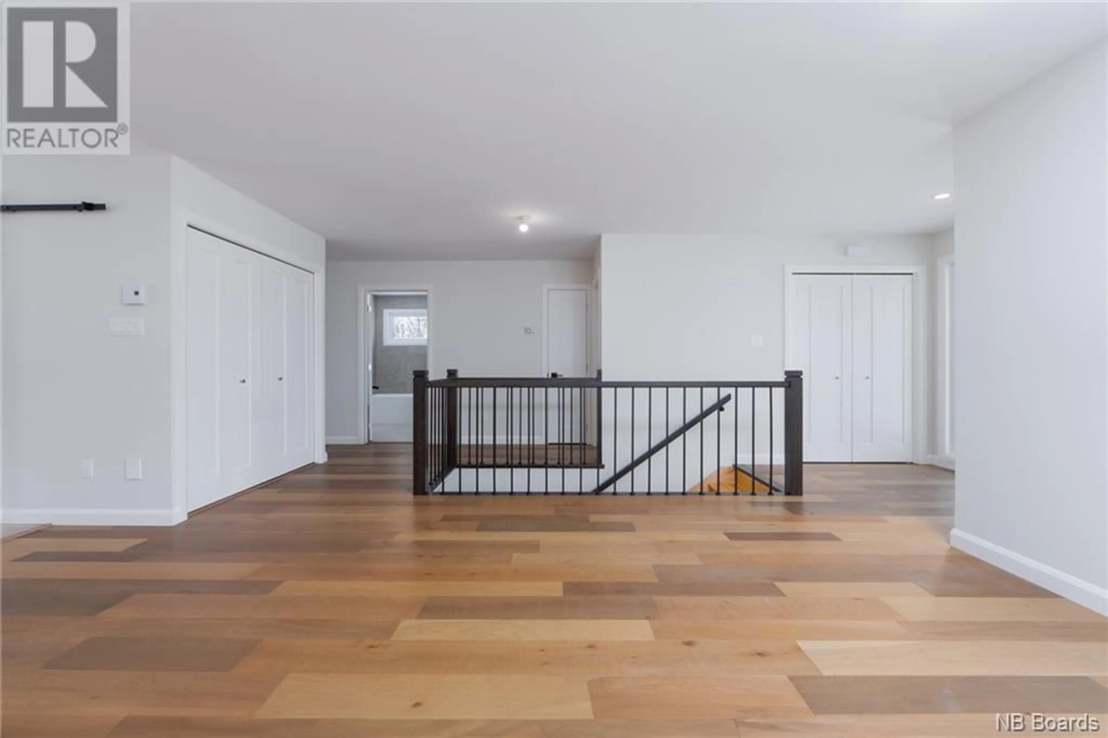 Indoor foyer, wood floors for 50 Mgr Roy Avenue, Edmundston New Brunswick E3V5A7