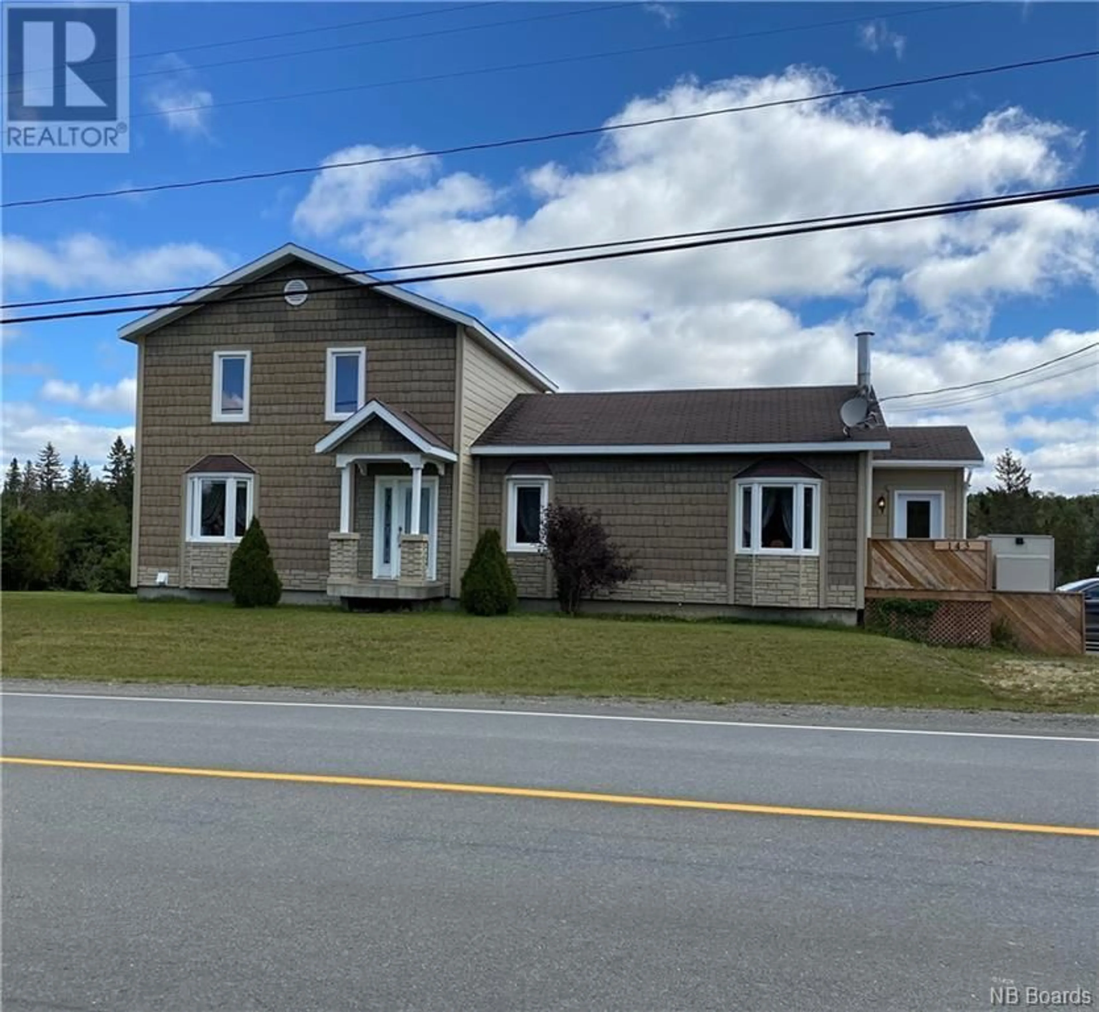 Frontside or backside of a home, the front or back of building for 143 Rue des Montagnes, Kedgwick New Brunswick E8B1C6