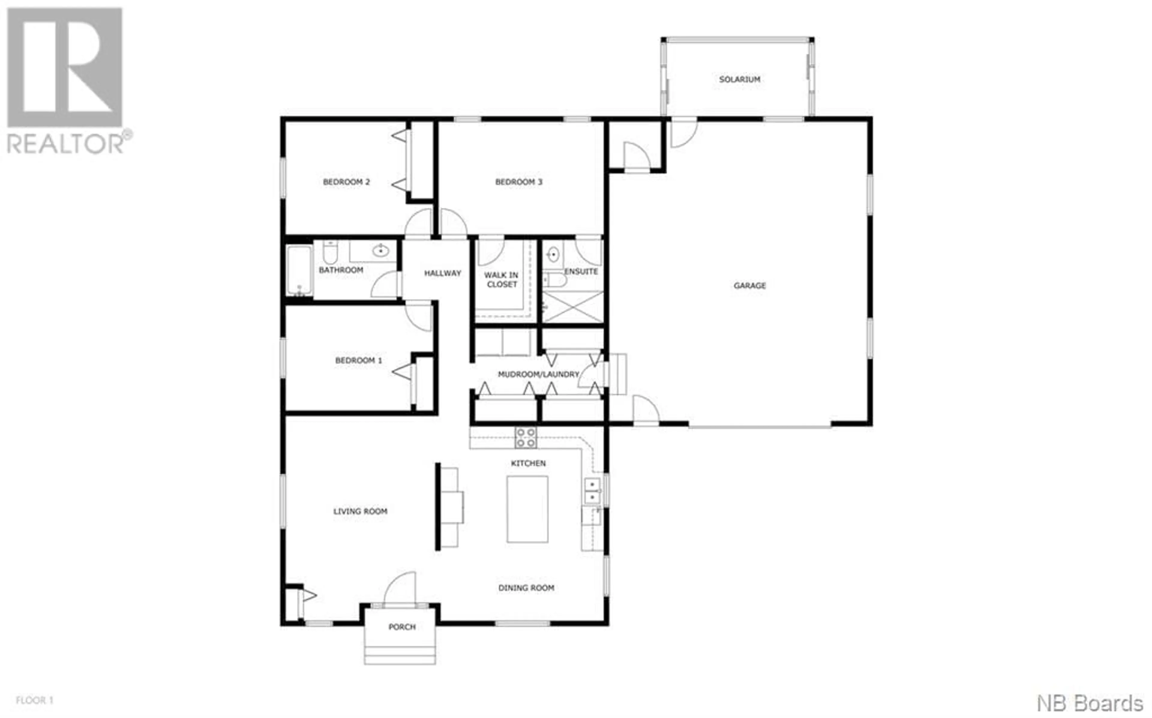 Floor plan for 79 Vanier Street, Campbellton New Brunswick E3N1T8
