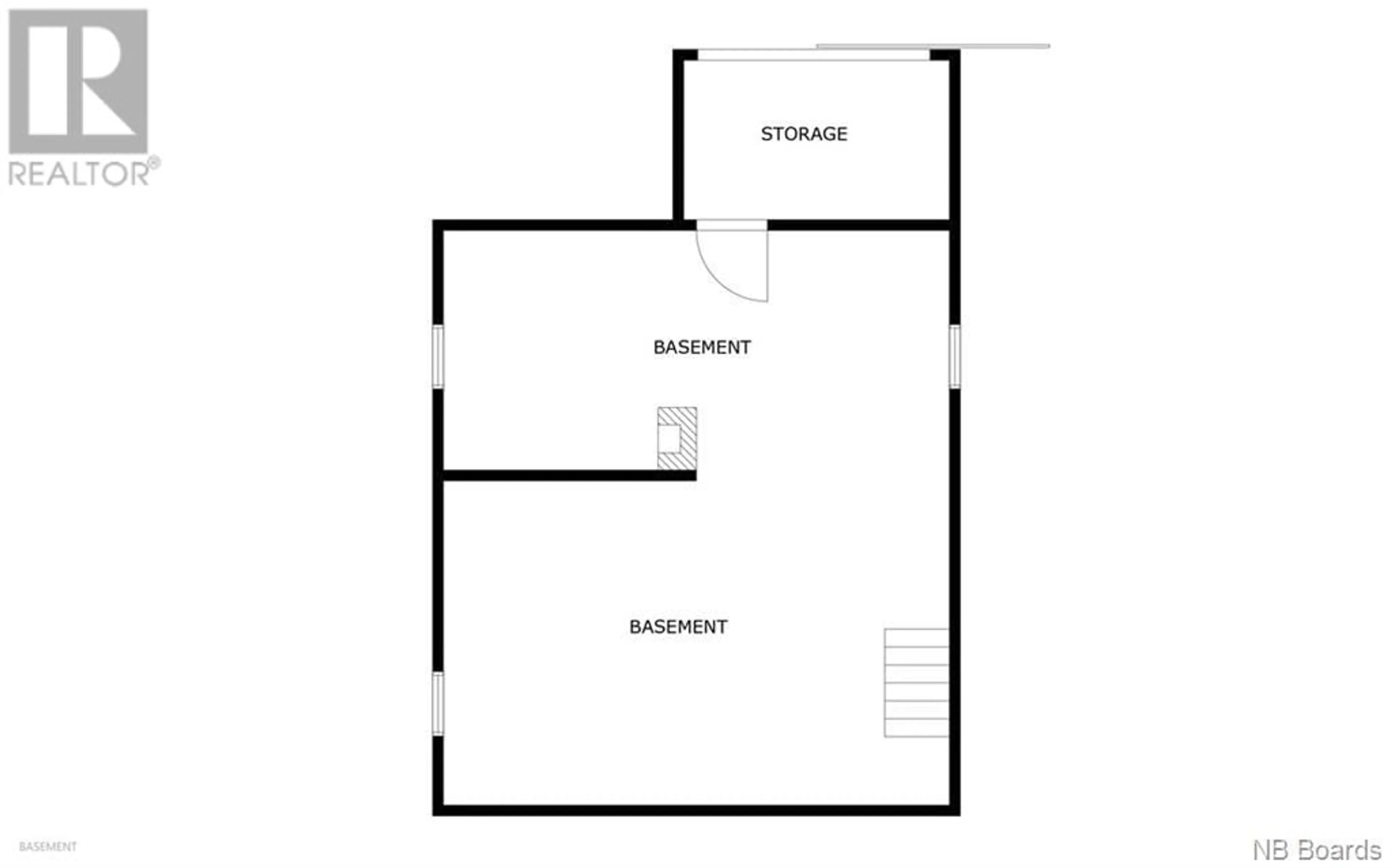 Floor plan for 29784 134 Highway, Dalhousie Junction New Brunswick E3N5Z7