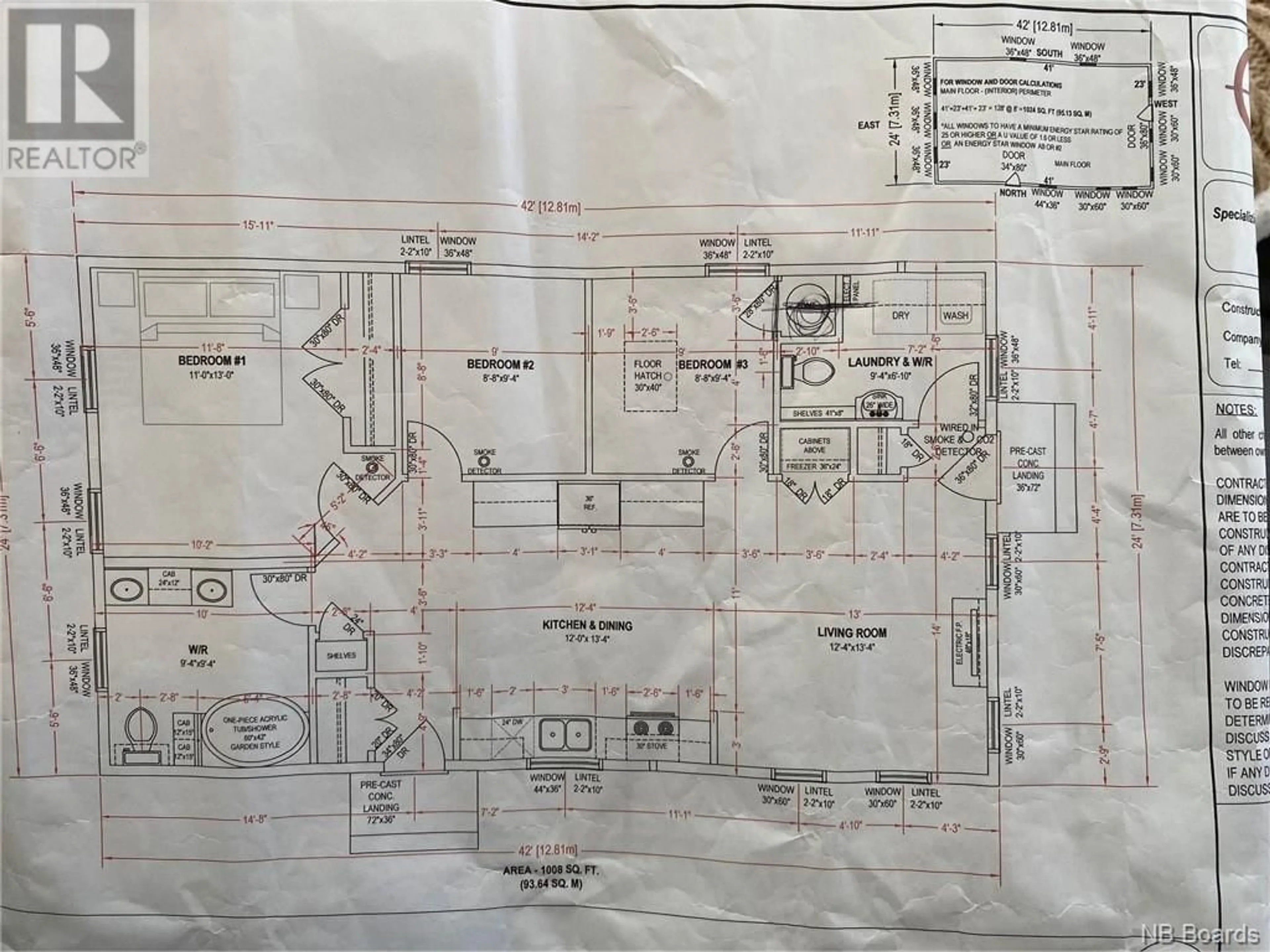 Floor plan for 3 Brydges Street, Pointe-Du-Chêne New Brunswick E4P3X6
