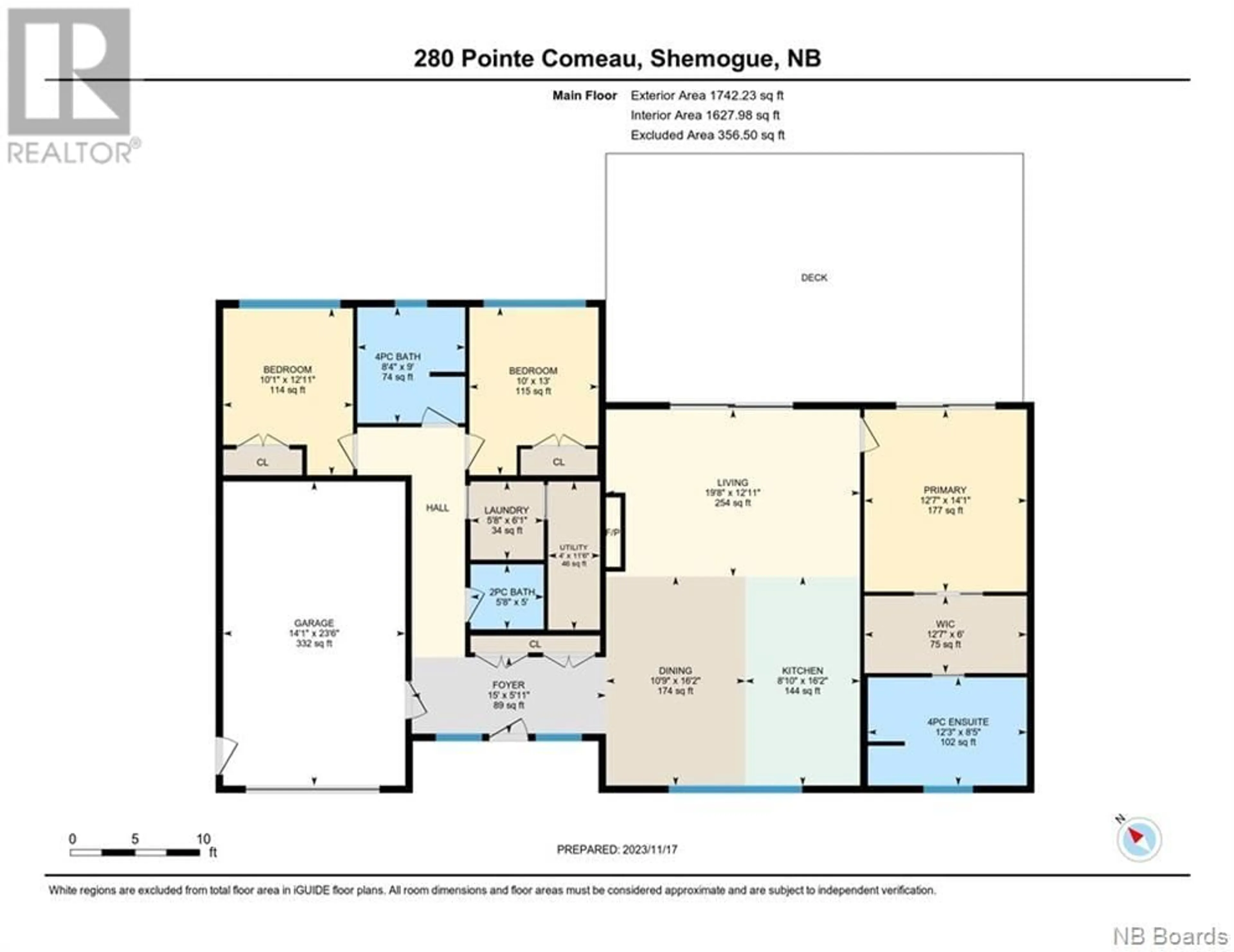 Floor plan for 280 Comeau Point Road, Shemogue New Brunswick E4N3B4