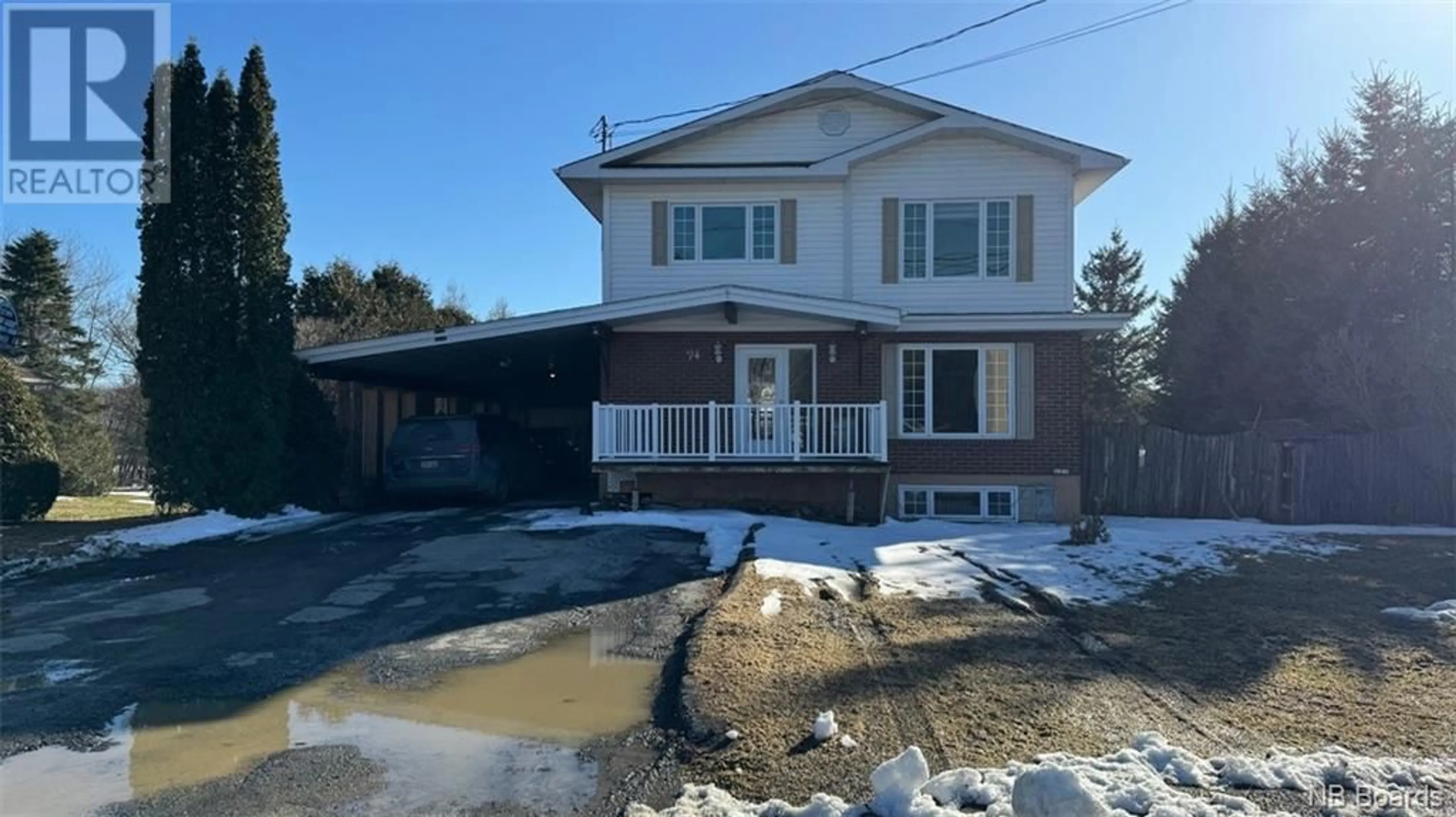 Frontside or backside of a home, cottage for 94 Siegas Street, Siegas New Brunswick E7E1T7