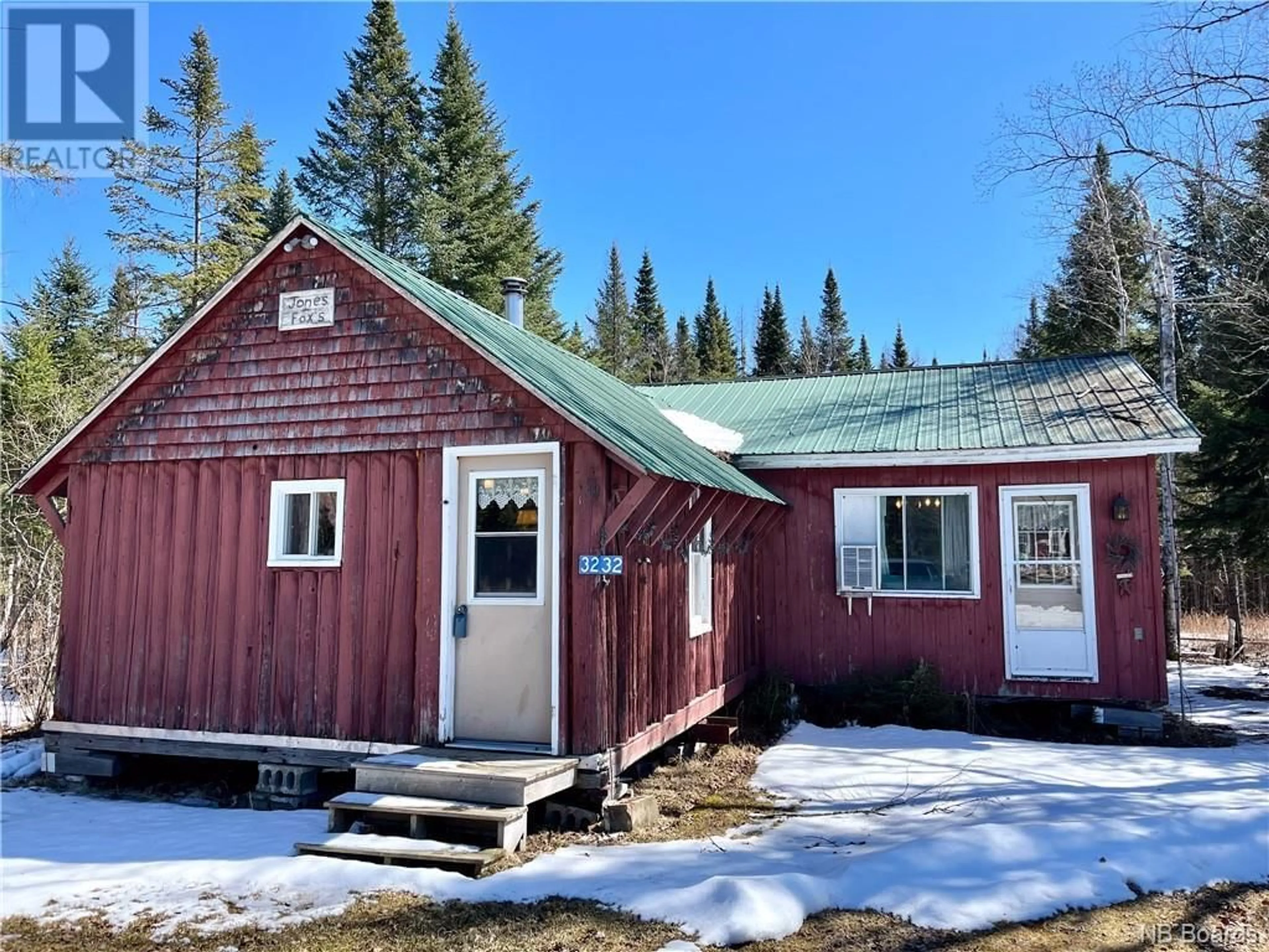 Cottage for 3232 Route 385, Riley Brook New Brunswick E7G3C1