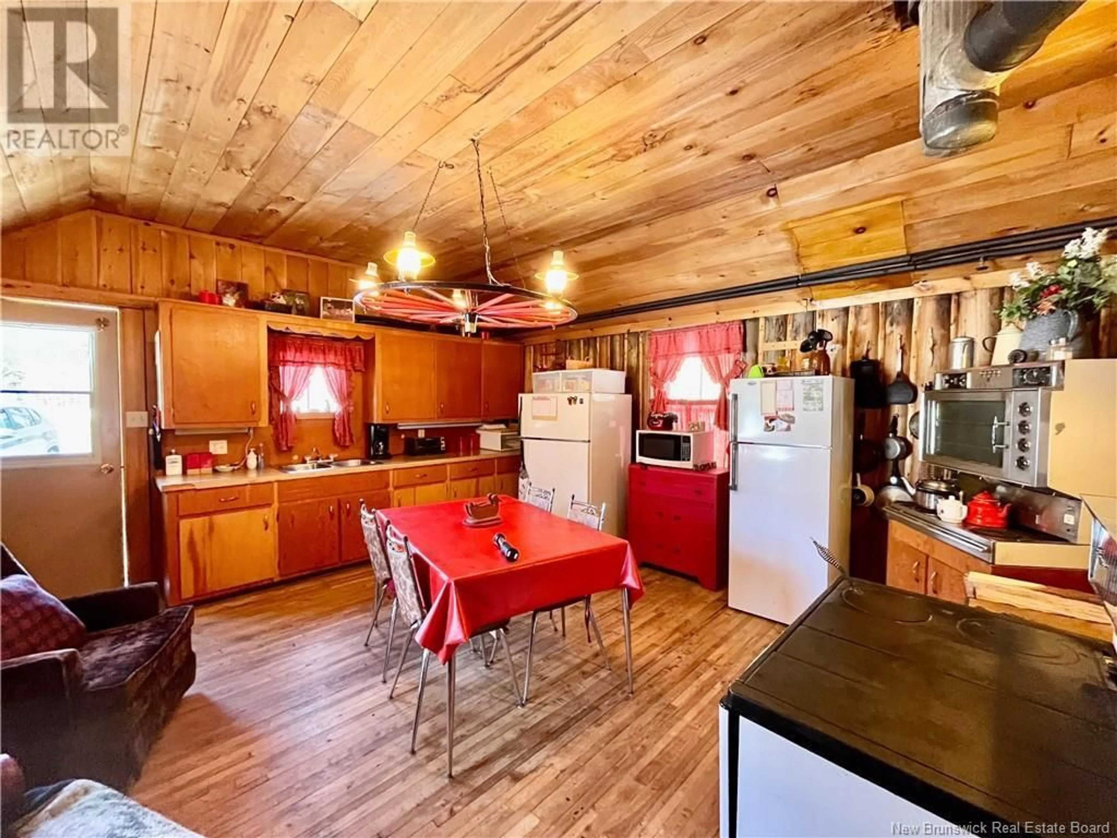 Rustic kitchen for 3232 Route 385, Riley Brook New Brunswick E7G3C1