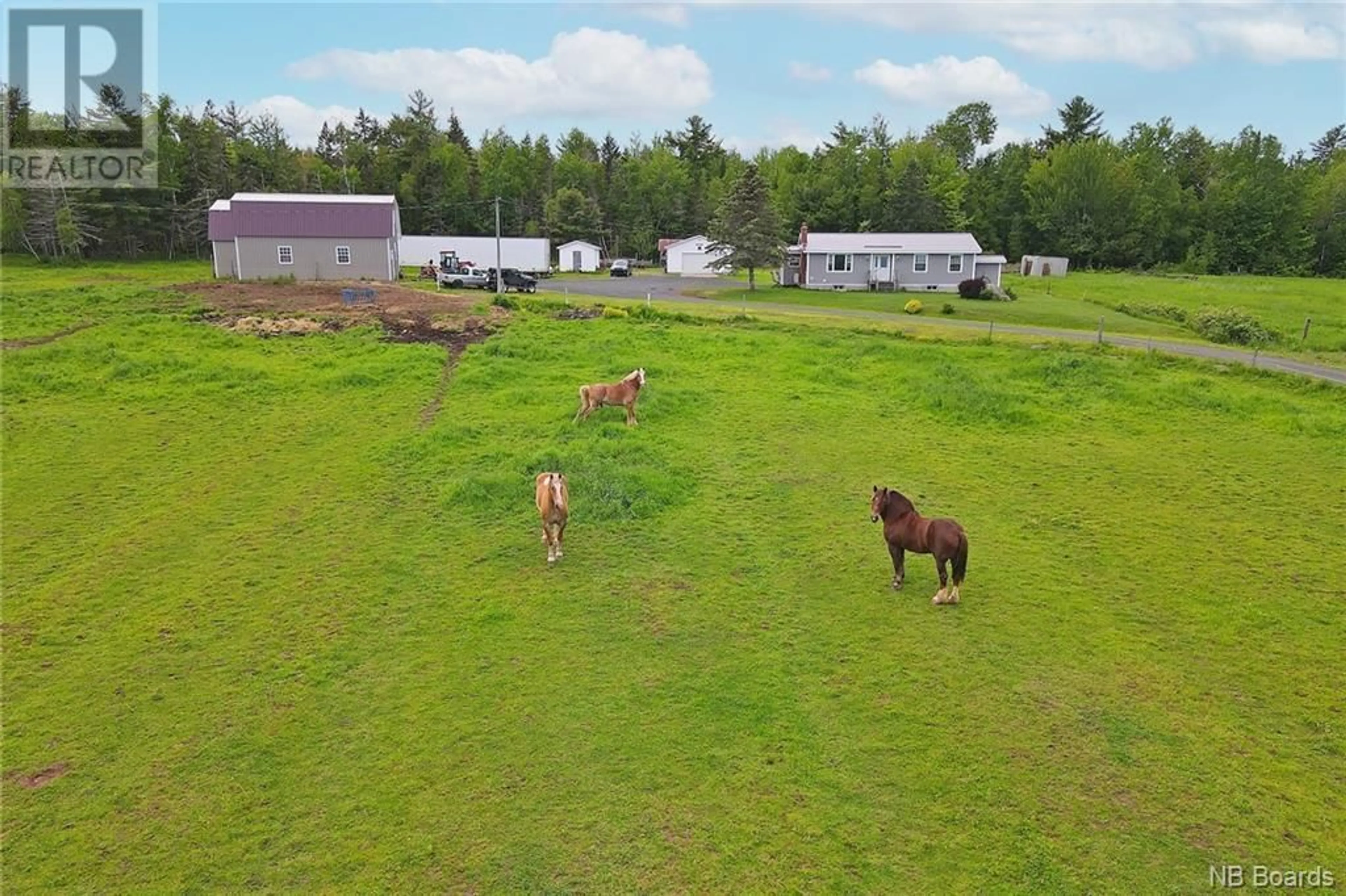 Fenced yard for 12 Norwood Road, Gagetown New Brunswick E5M1J4