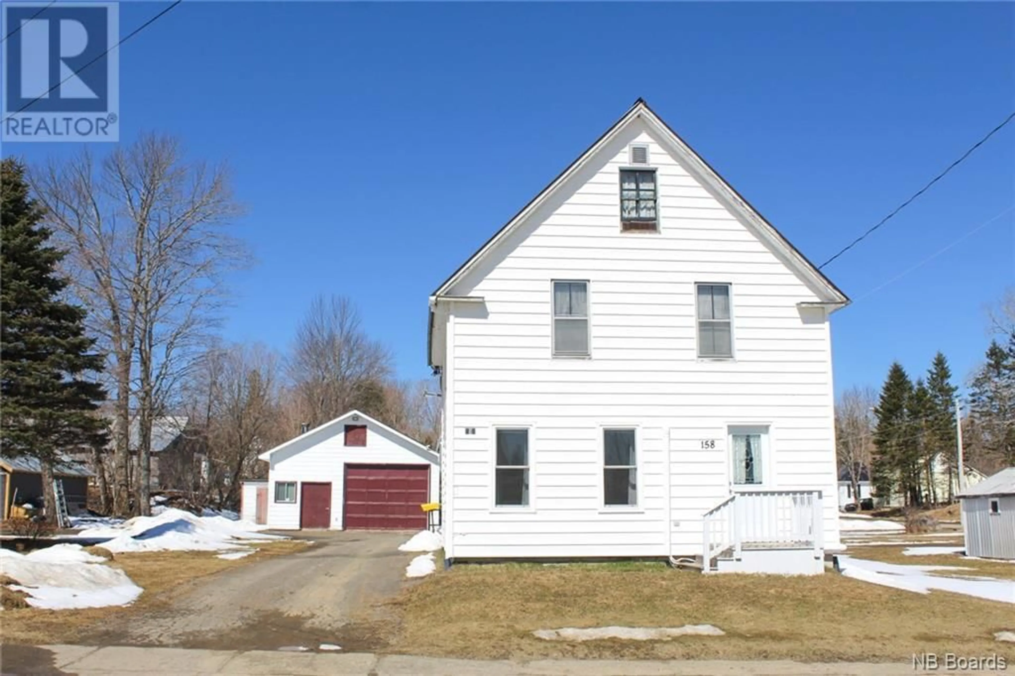 Frontside or backside of a home for 156 & 158 Main Street, Canterbury New Brunswick E6H1M1