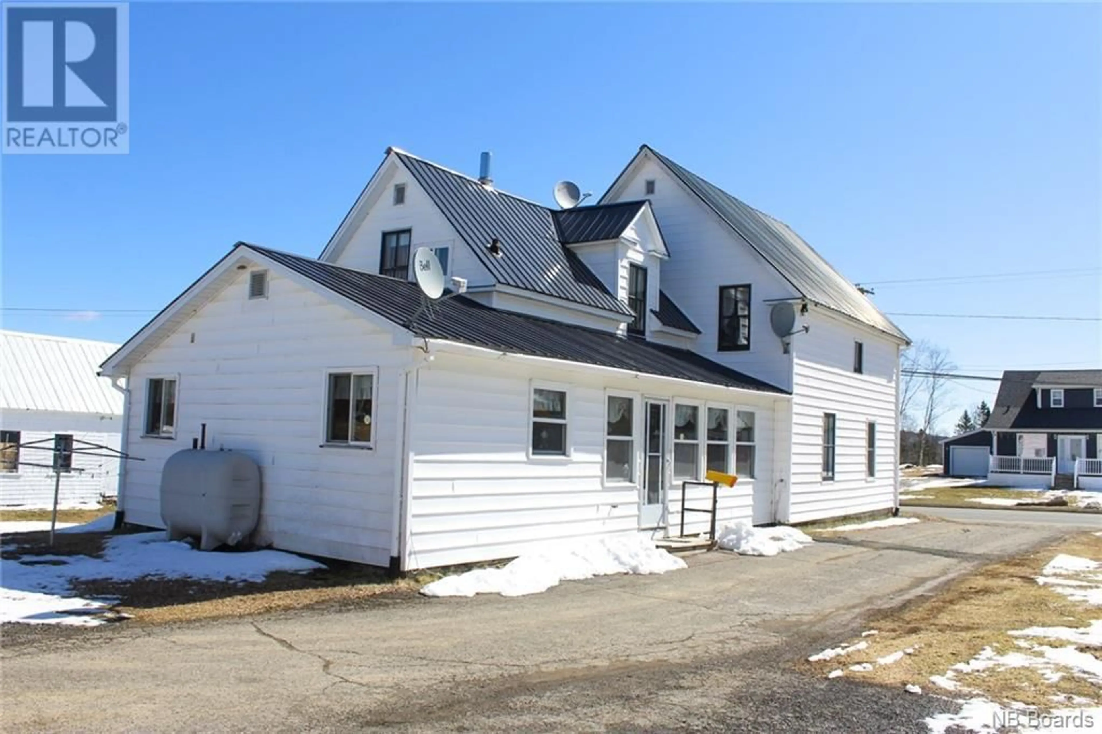 Outside view for 156 & 158 Main Street, Canterbury New Brunswick E6H1M1