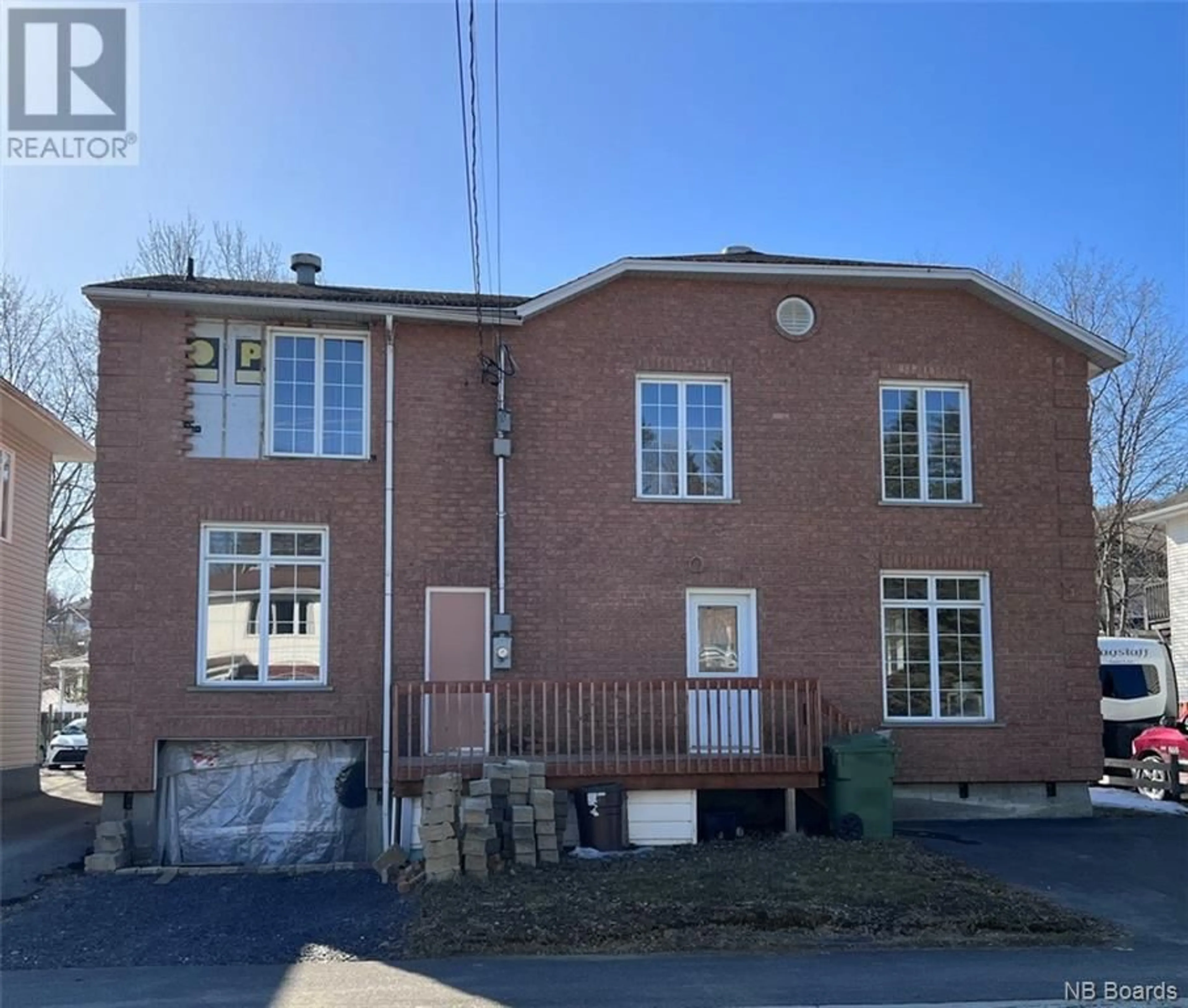 Outside view for 24 Fraser Avenue, Edmundston New Brunswick E3V2B1