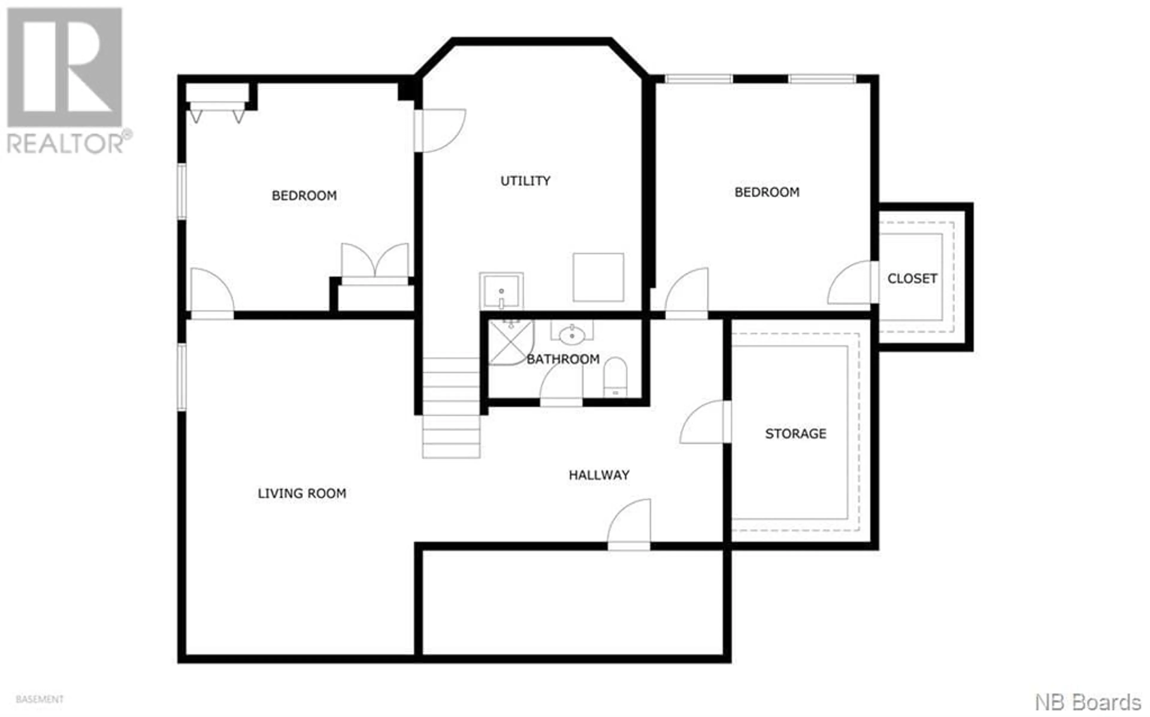 Floor plan for 22 Brook Terrace, Campbellton New Brunswick E3N2N2