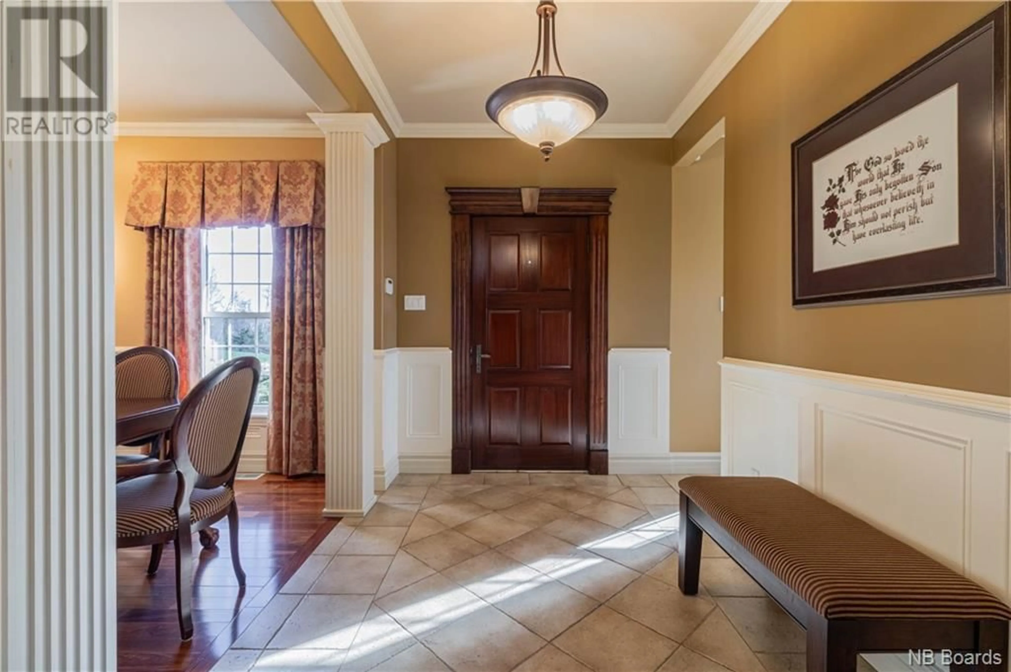 Indoor entryway, wood floors for 486 Wards Creek Road, Wards Creek New Brunswick E4E4T4