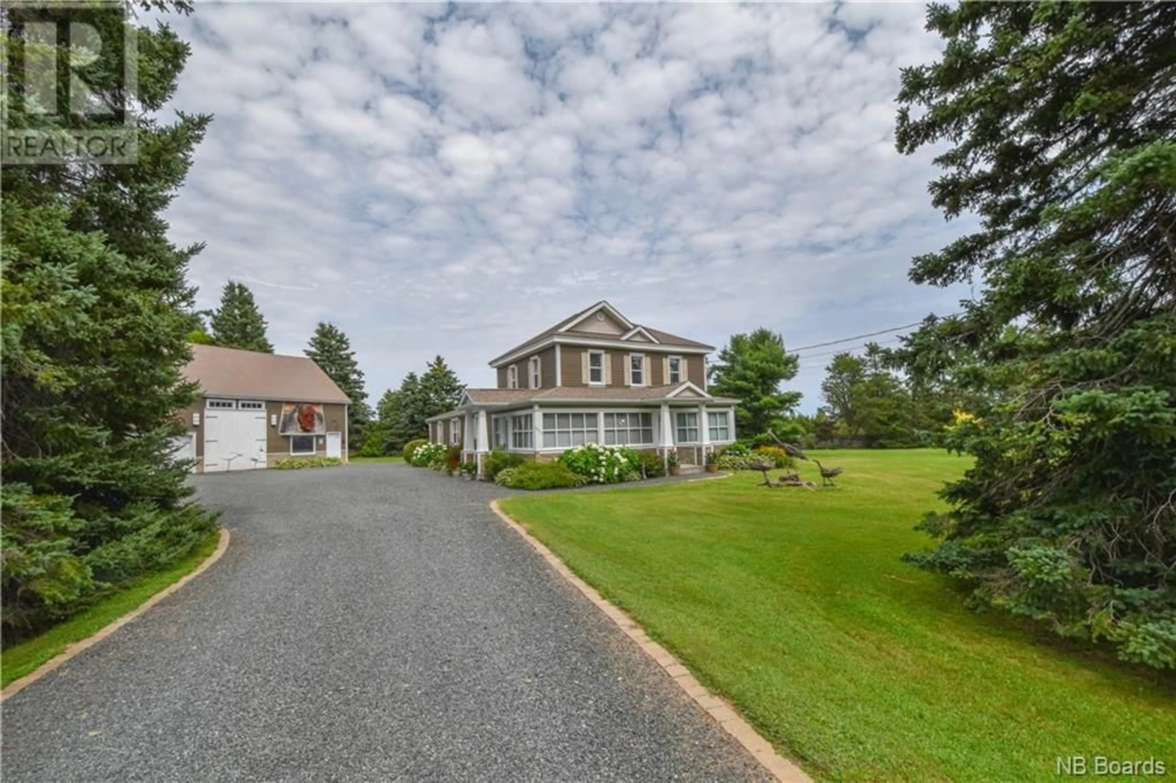 Outside view for 1575 Rivière-à-la-Truite Road, Rivière-À-La-Truite New Brunswick E1X3N8