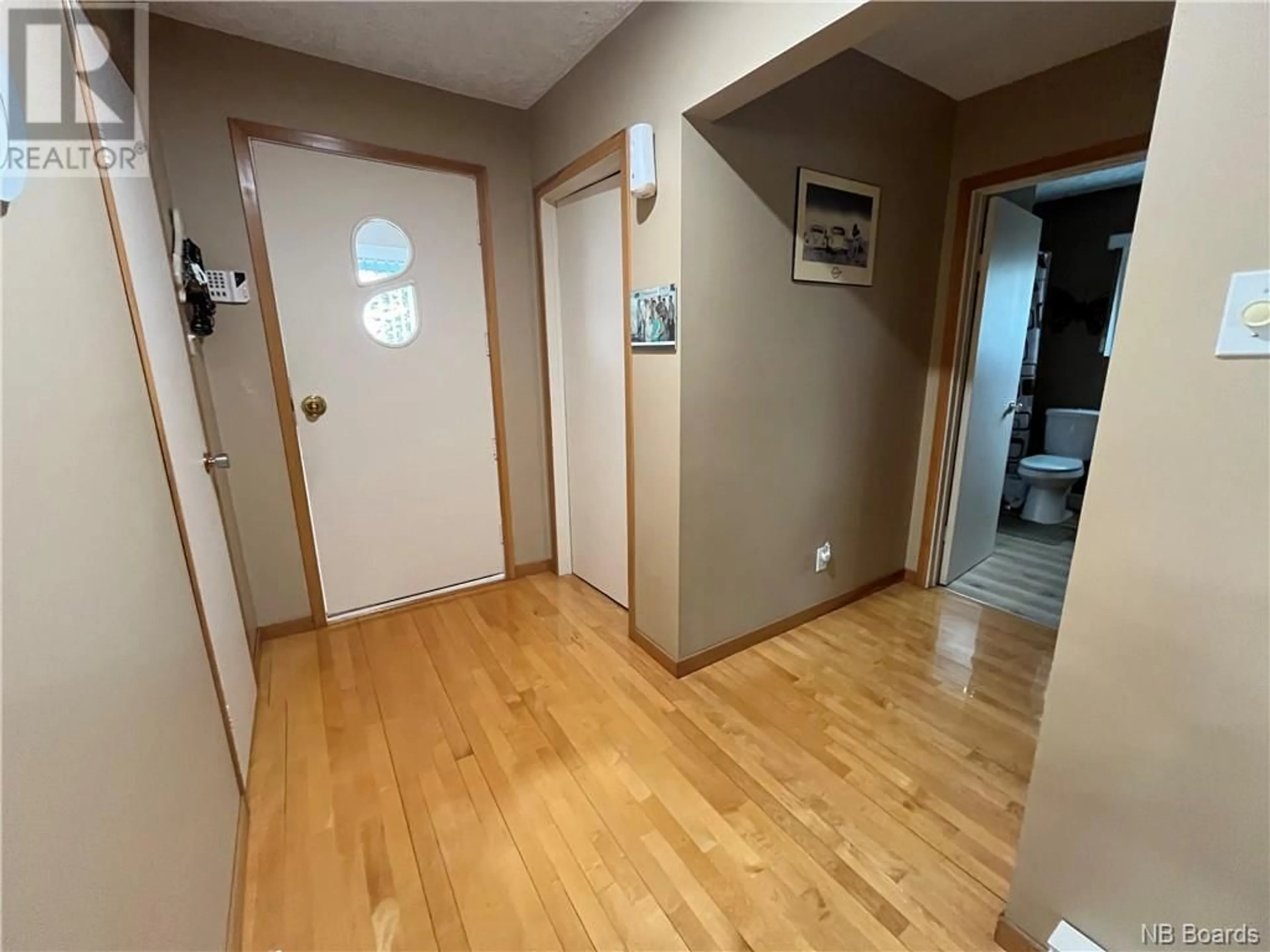 Indoor foyer, wood floors for 9054 17 Route, Whites Brook New Brunswick E8B1Z6