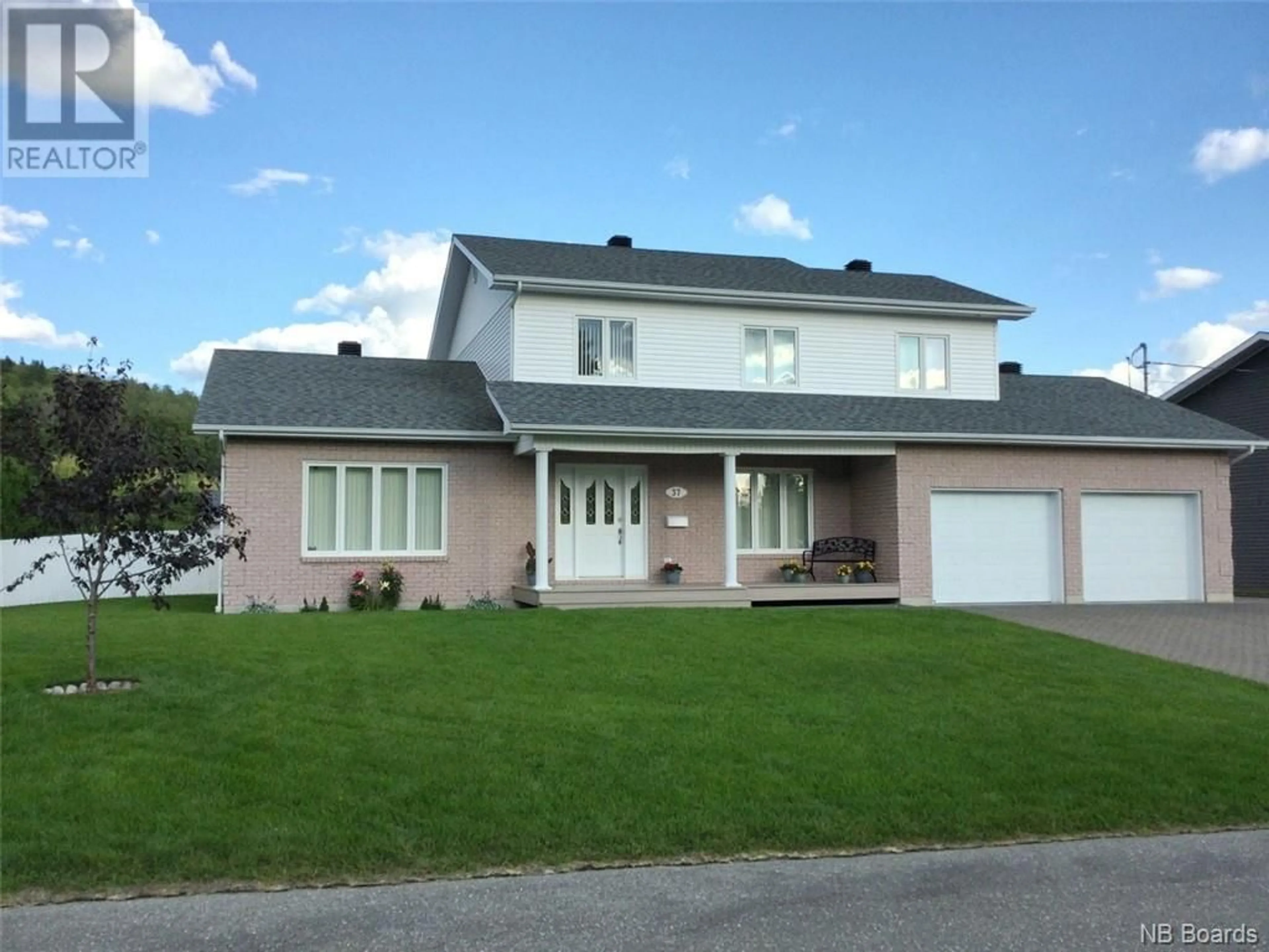Frontside or backside of a home for 37 Thibaudeau Avenue, Edmundston New Brunswick E3V4Z1