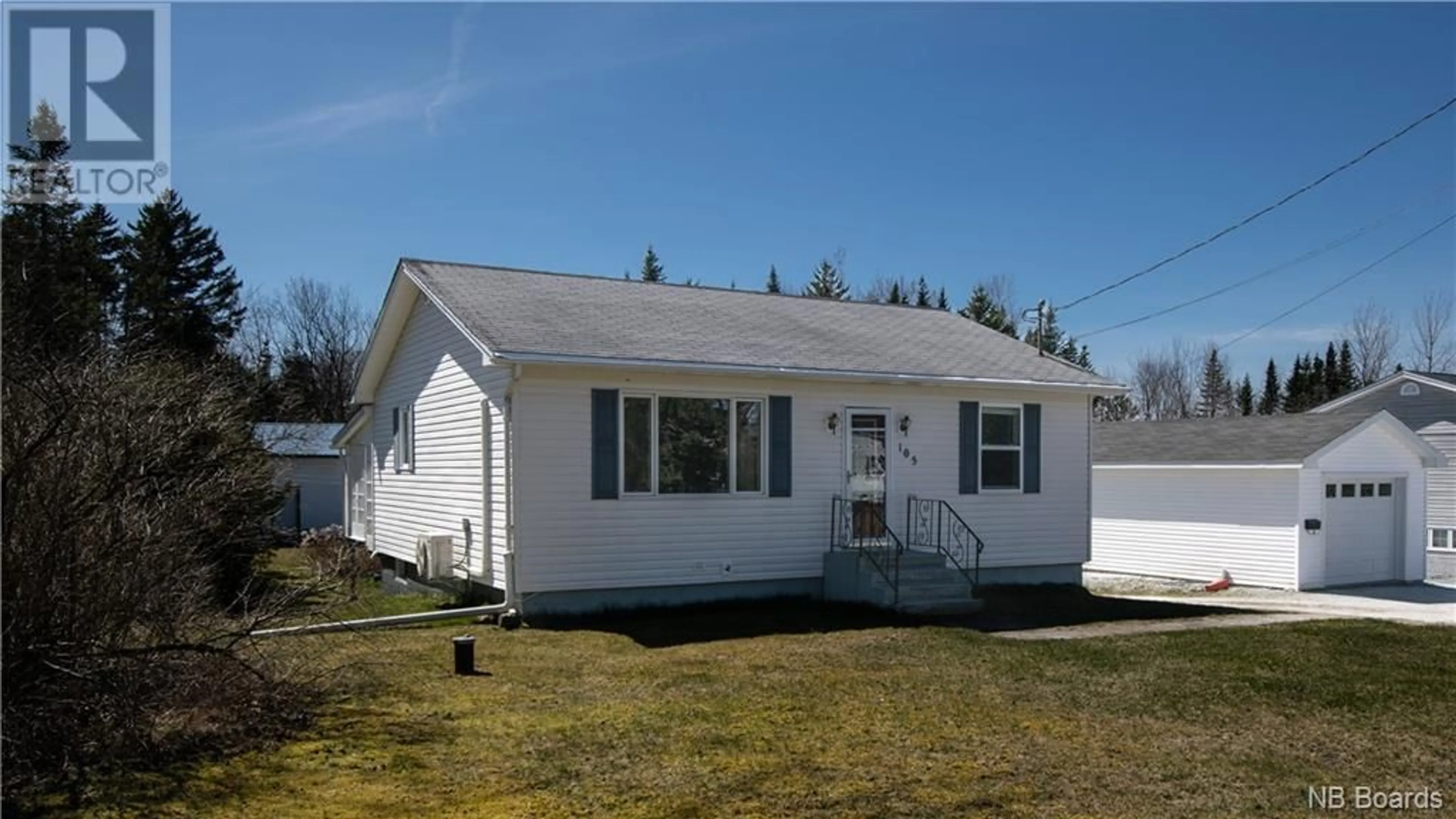 Frontside or backside of a home for 105 Mallette Road, Saint John New Brunswick E2N1G4