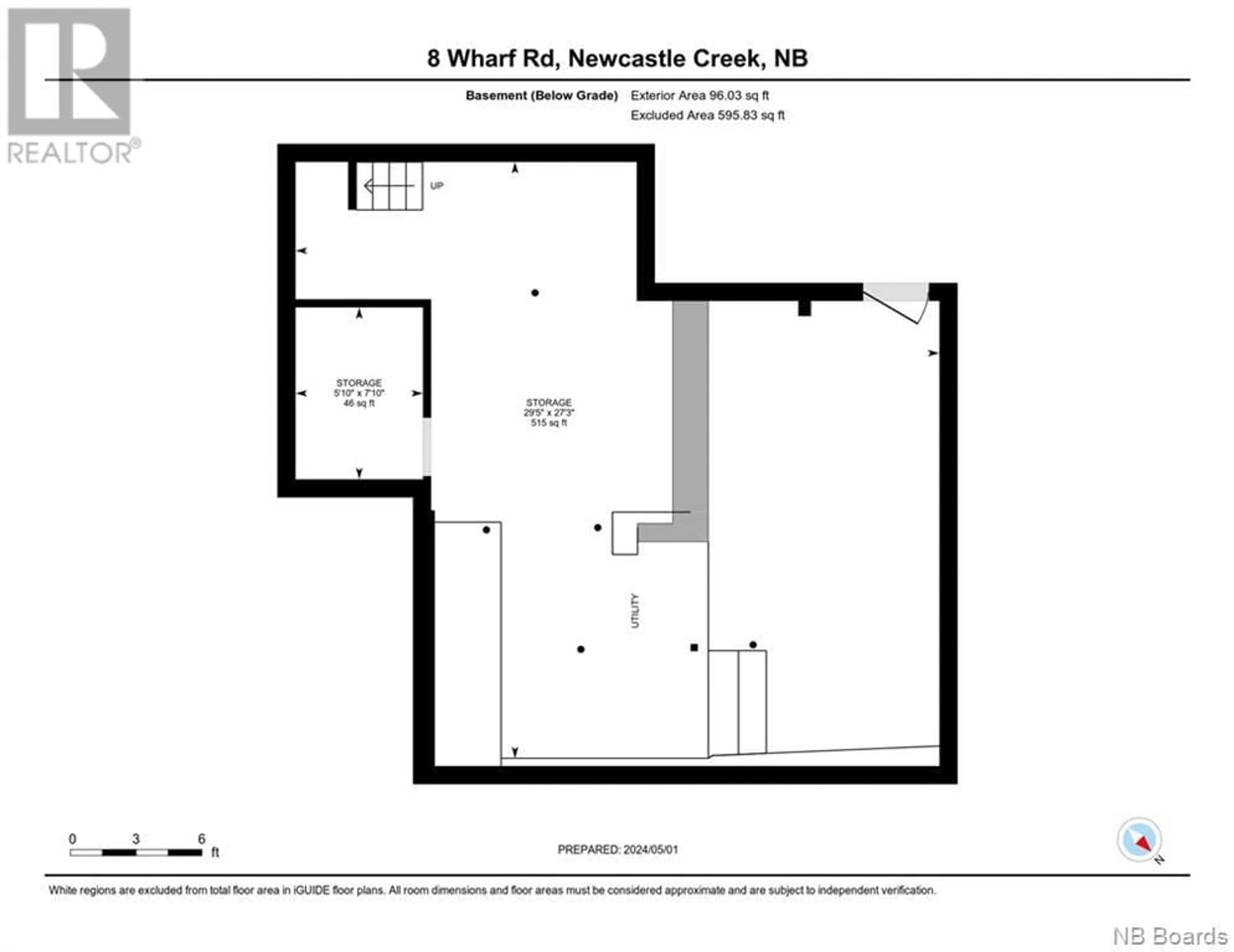 Floor plan for 8 Wharf Road, Newcastle Creek New Brunswick E4B2J7