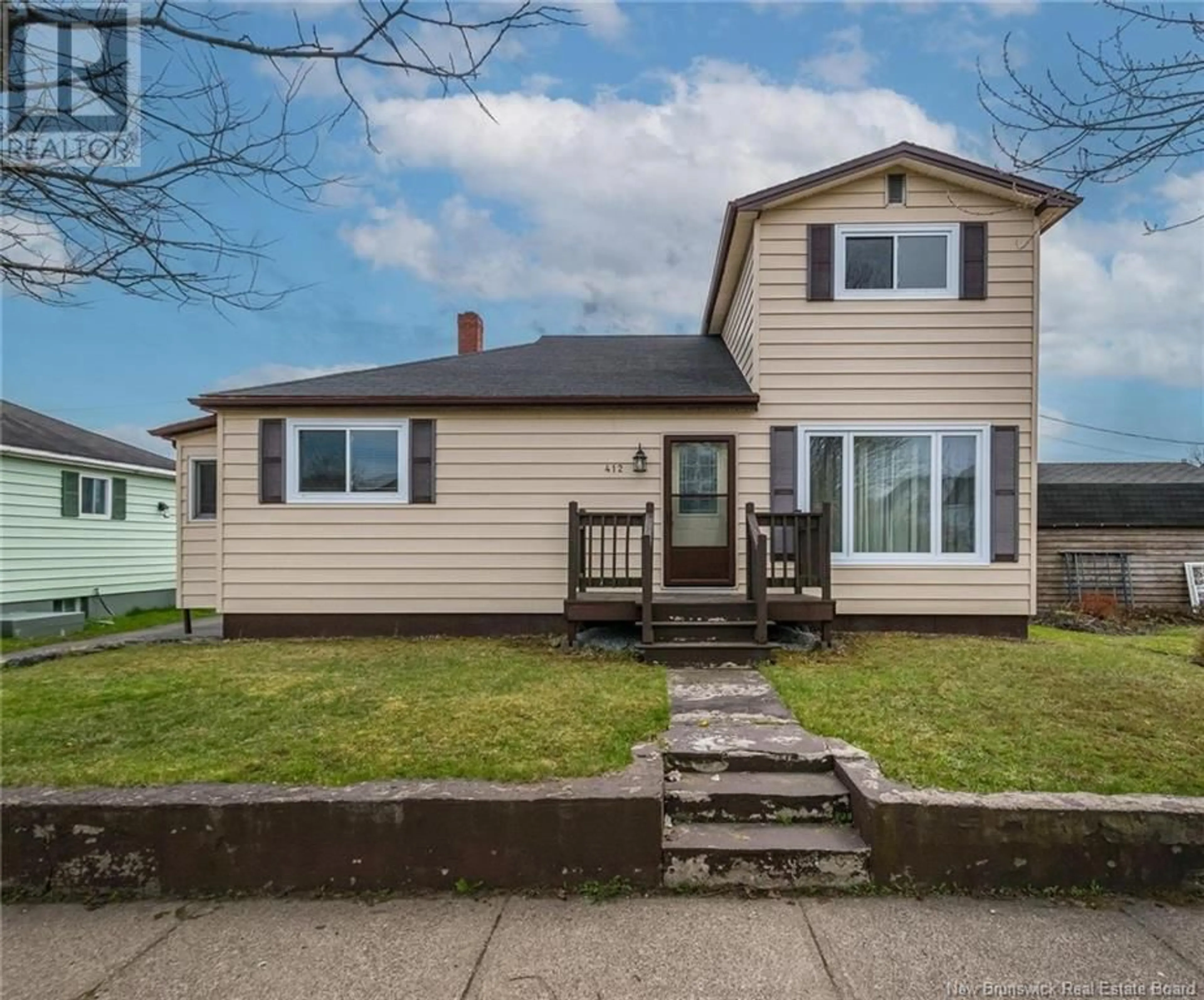 Frontside or backside of a home for 412 Mansfield Street, Saint John New Brunswick E2M3A2