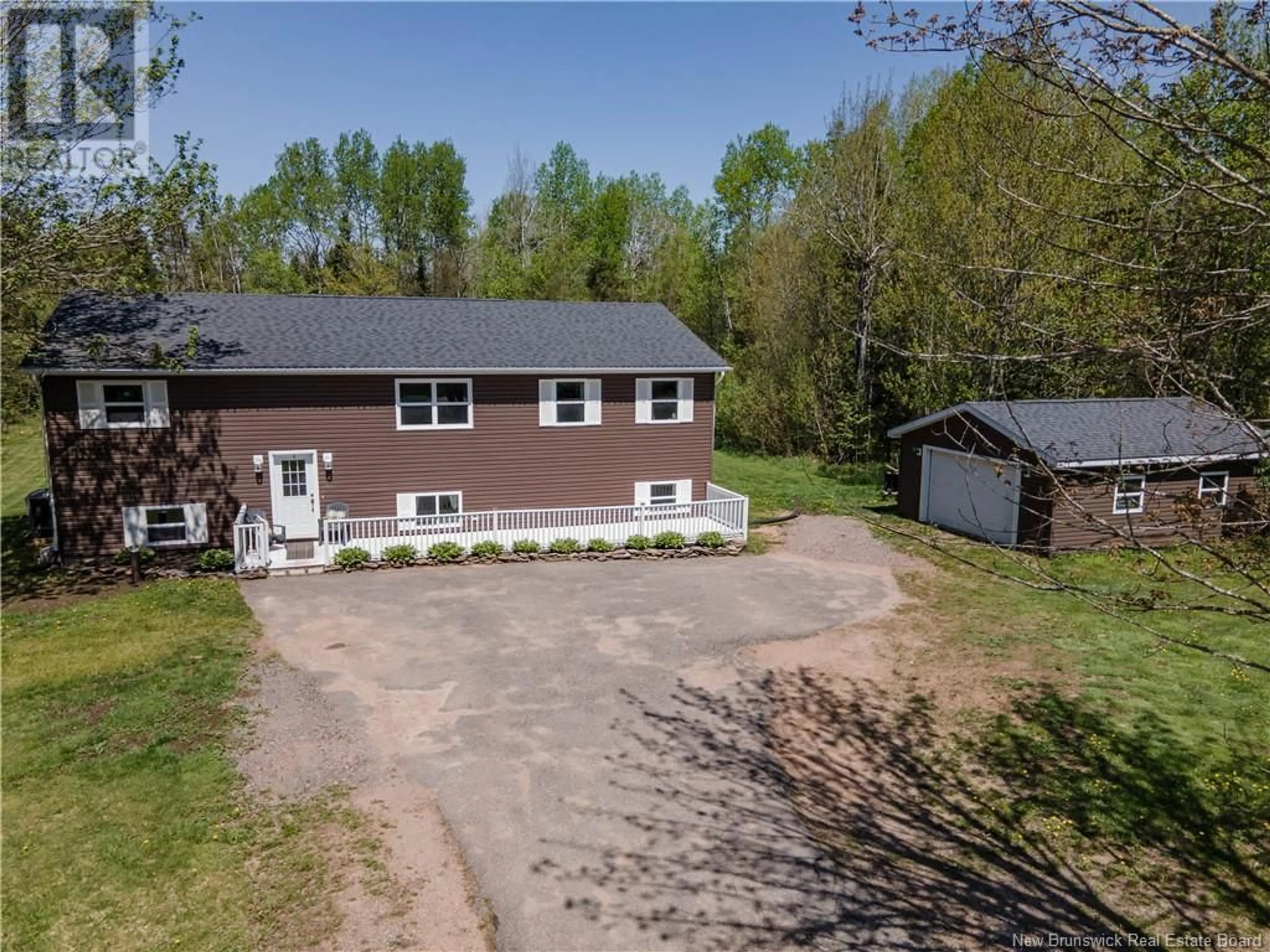 Frontside or backside of a home for 97 Knightville Road, Smiths Creek New Brunswick E4G2N4