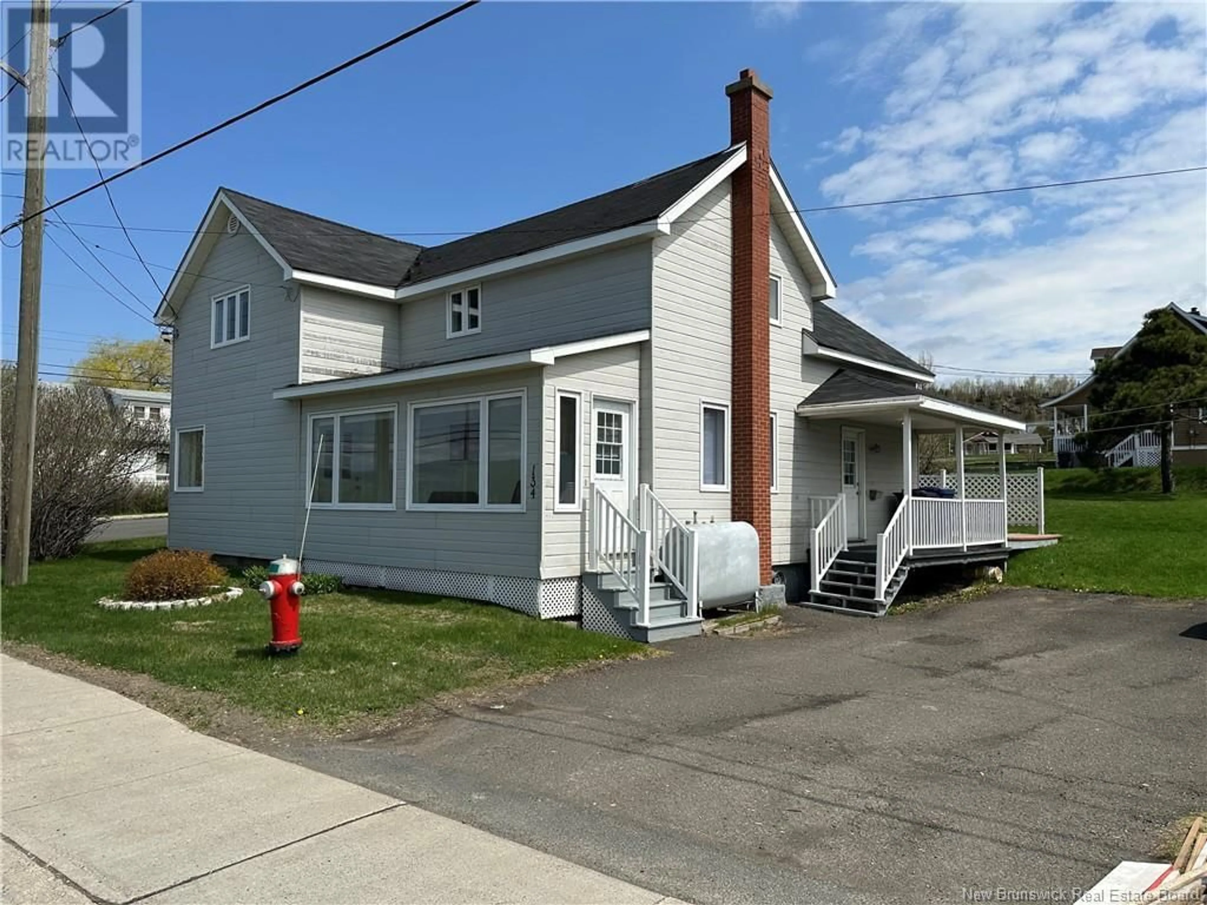 Frontside or backside of a home for 134 Notre Dame Street, Atholville New Brunswick E3N3Z4