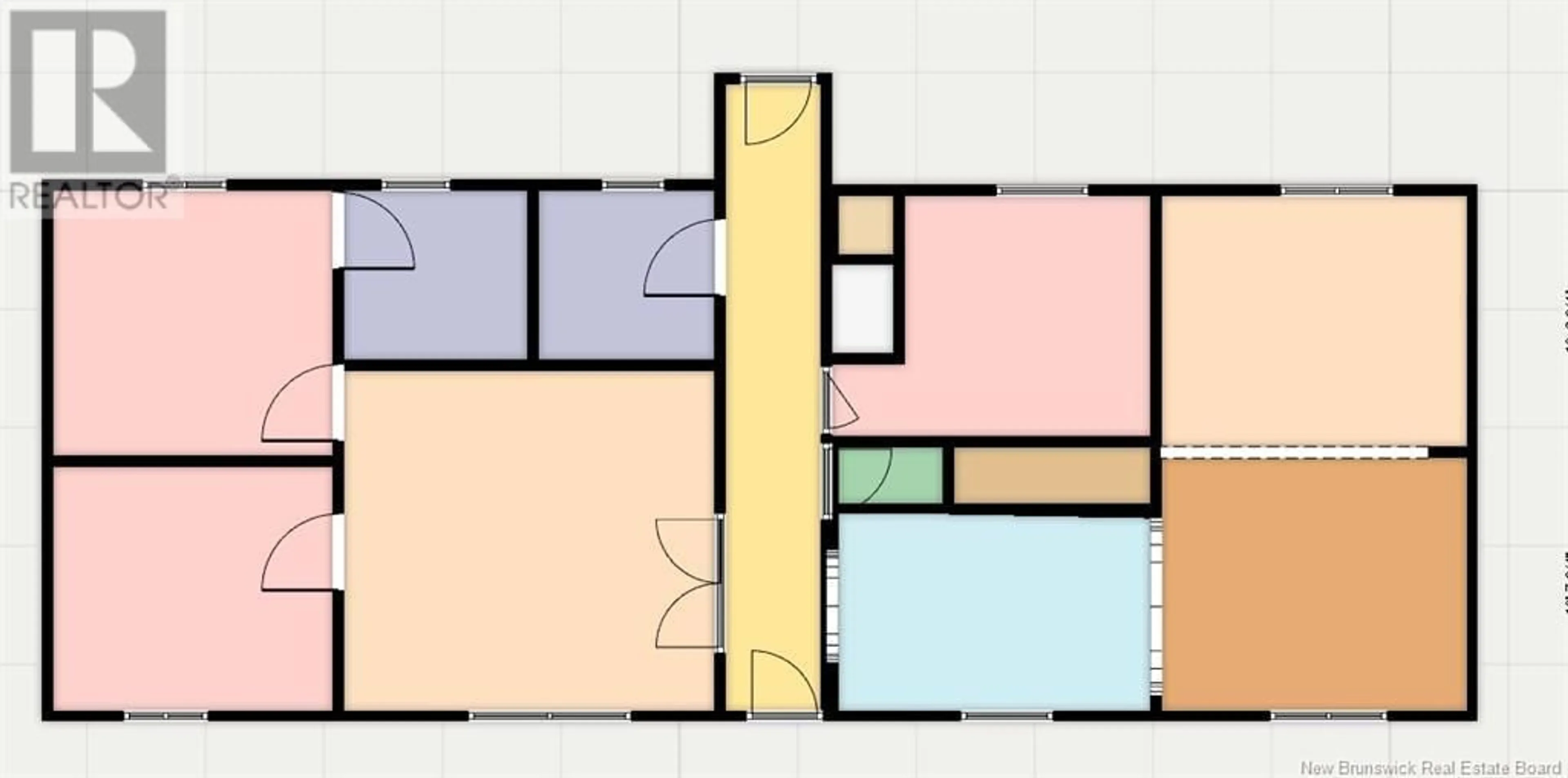 Floor plan for 63 du Portage Street, Caraquet New Brunswick E1W1A8