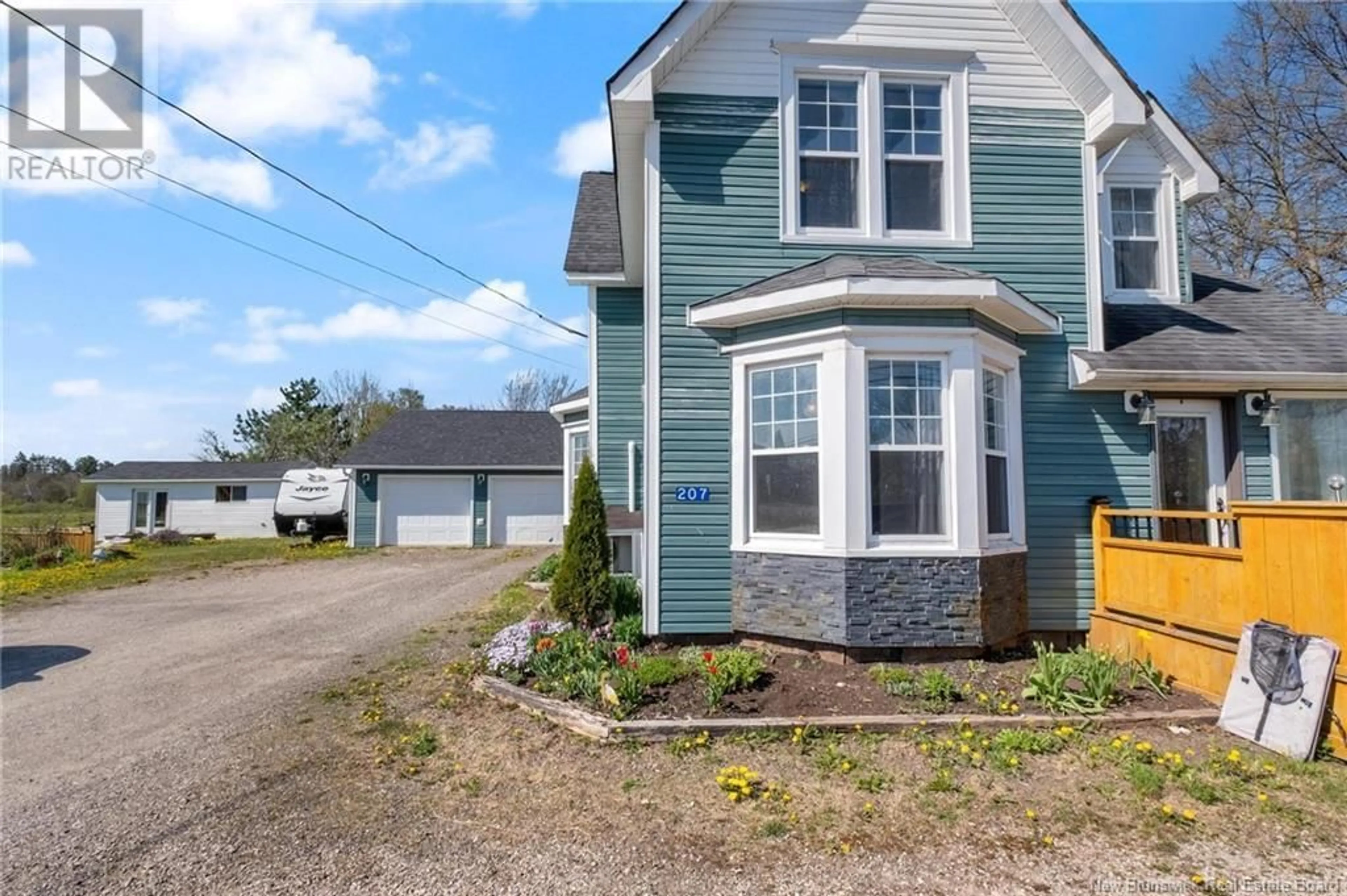 Frontside or backside of a home for 207 Old Post Road, Petitcodiac New Brunswick E4Z4N3