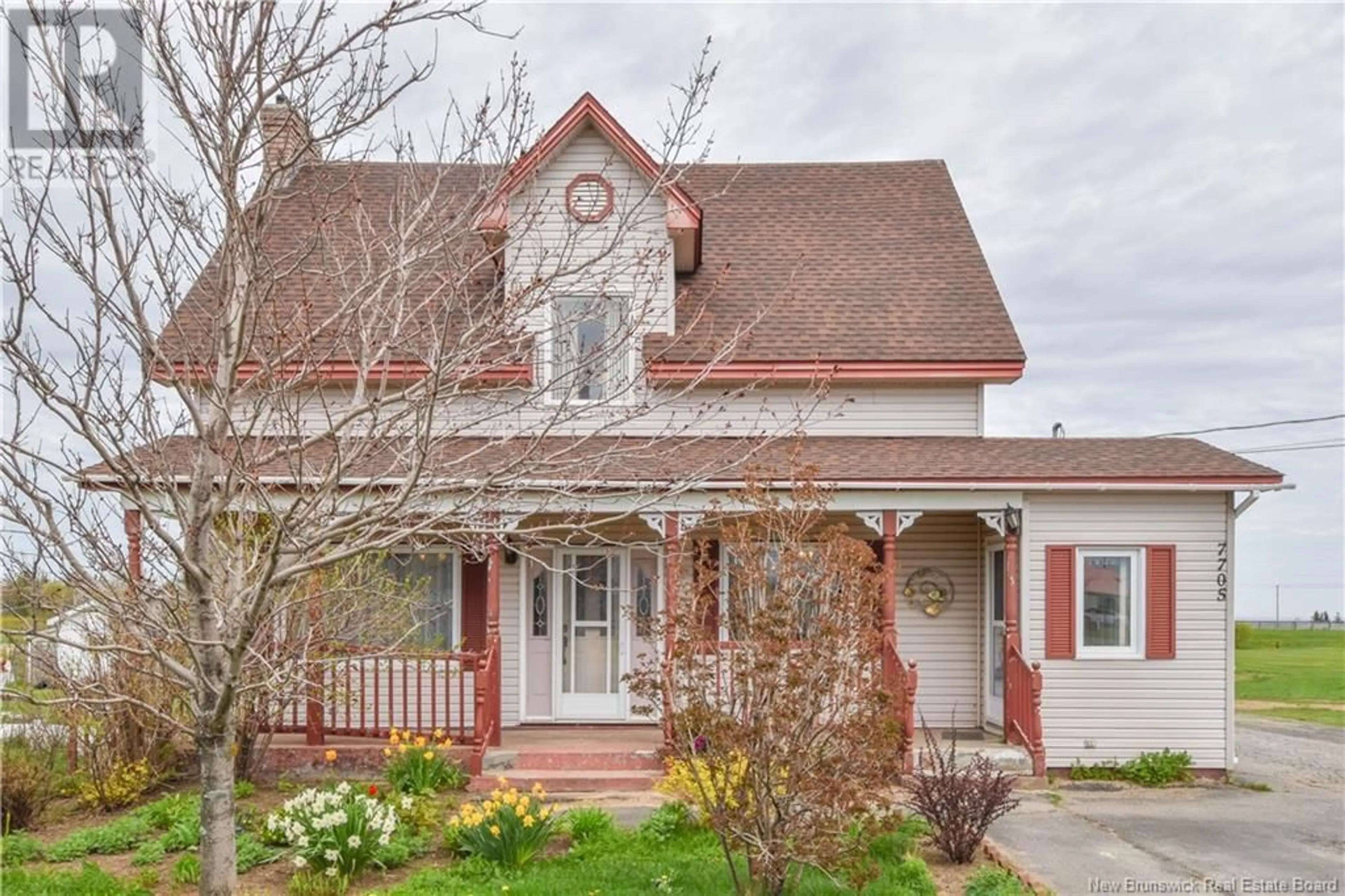 Frontside or backside of a home, cottage for 7705 Saint-Paul Street, Bas-Caraquet New Brunswick E1W6C1