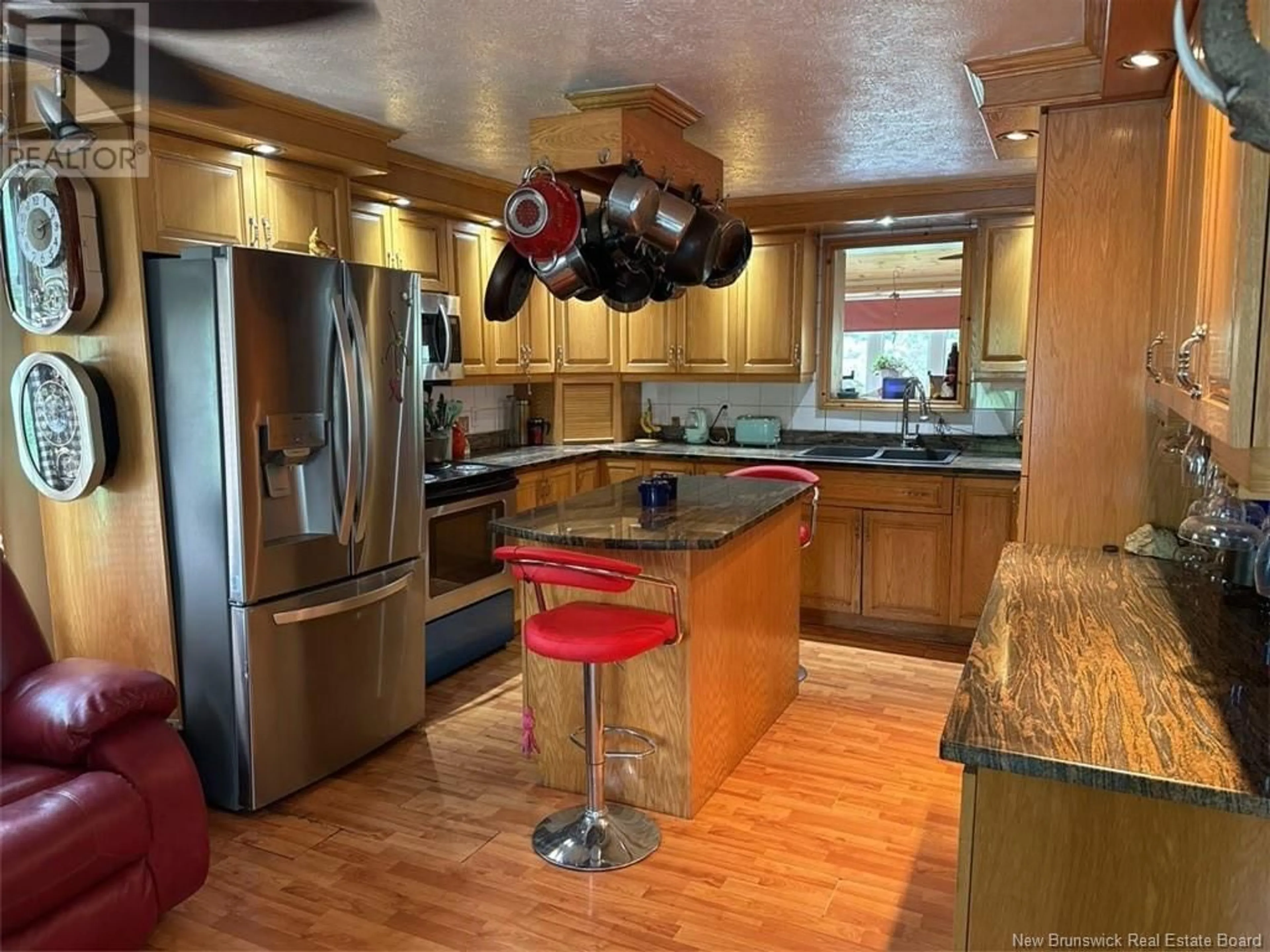 Open concept kitchen for 140 DE L'ÉGLISE Road, Lac Baker New Brunswick E7A1H9