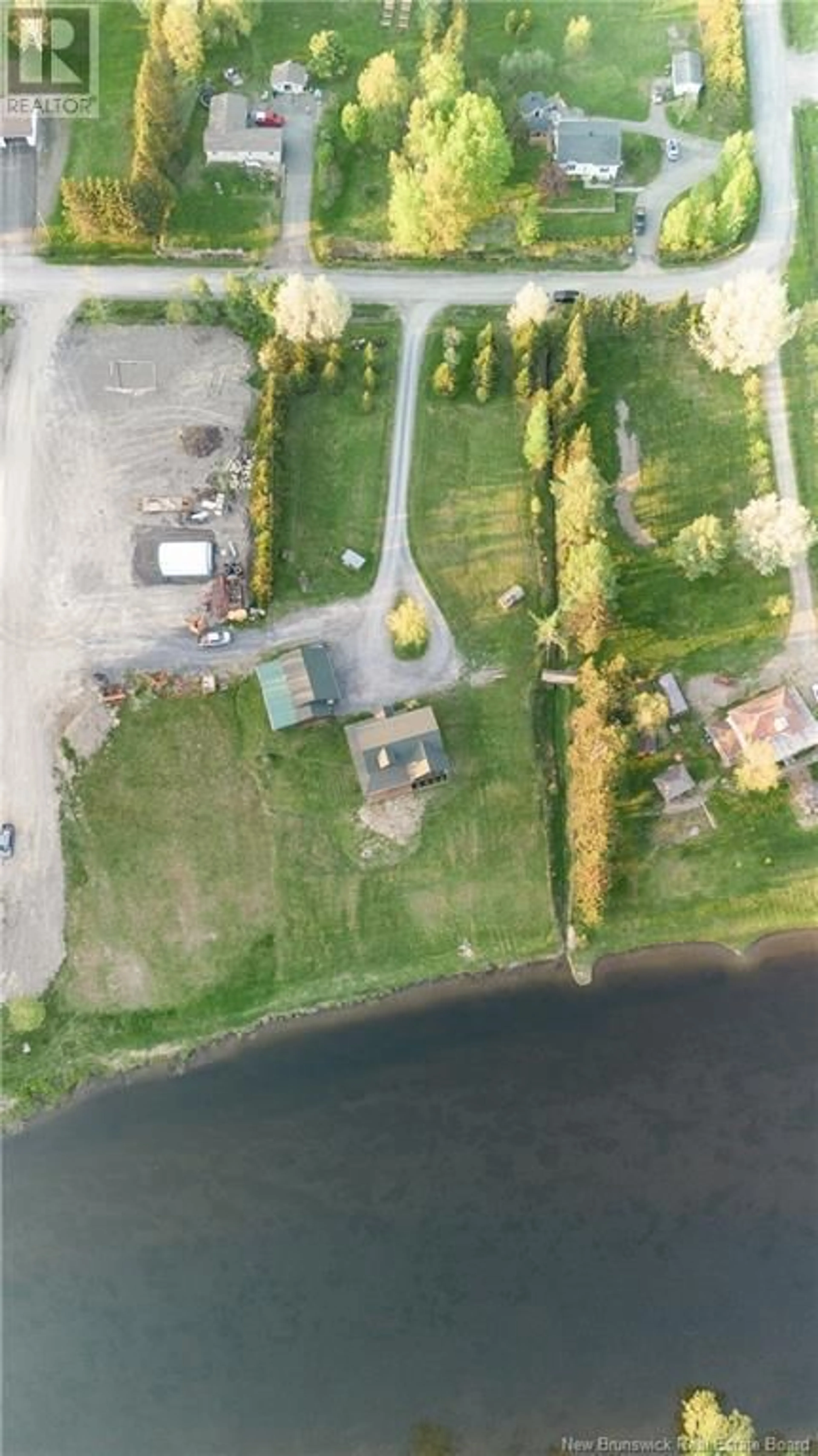 Fenced yard for 32 Bellefleur Street, Saint-Jacques New Brunswick E7B2B1