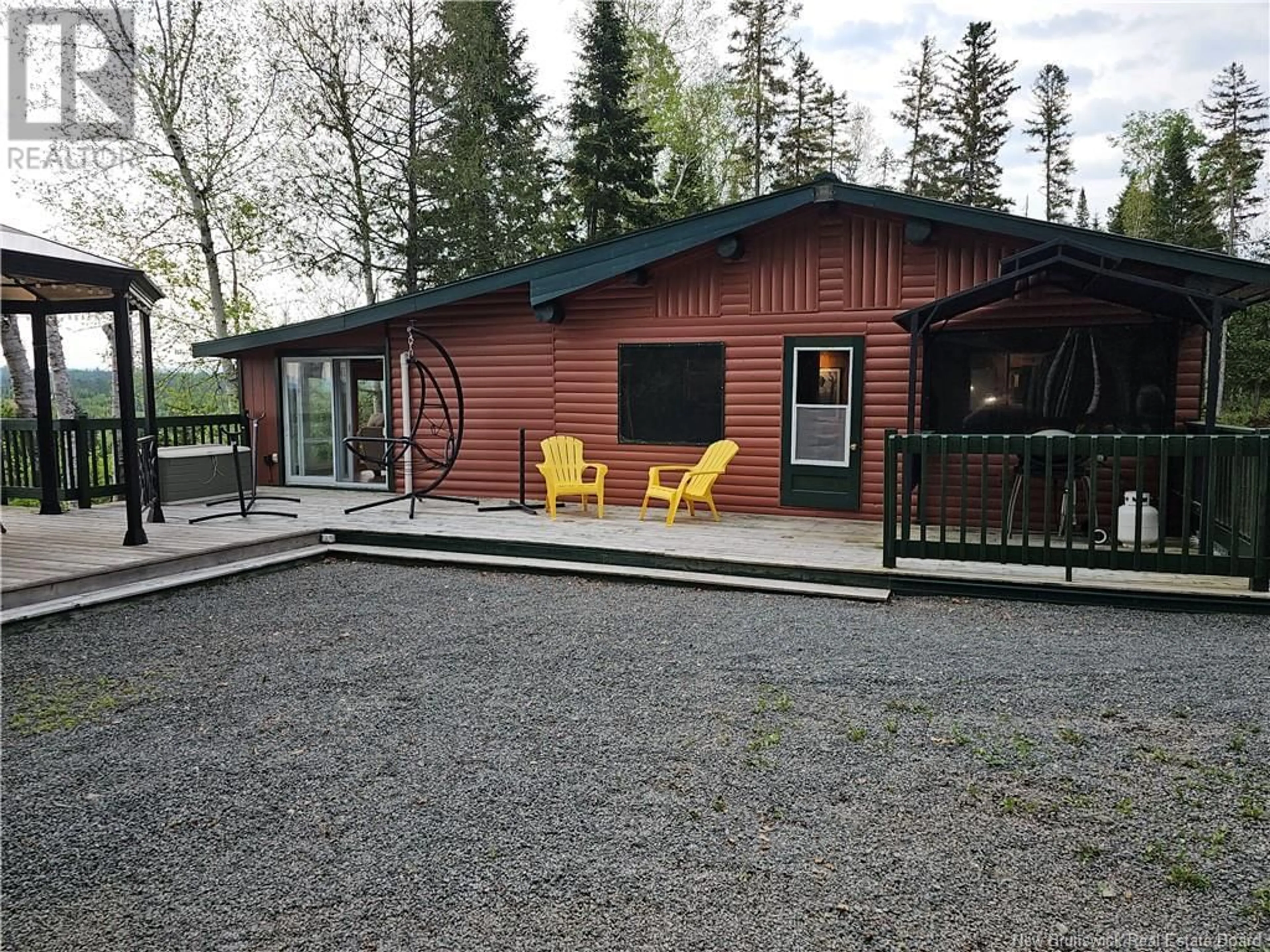 Patio, cottage for 1546 Route 385, Oxbow New Brunswick E7G3E8