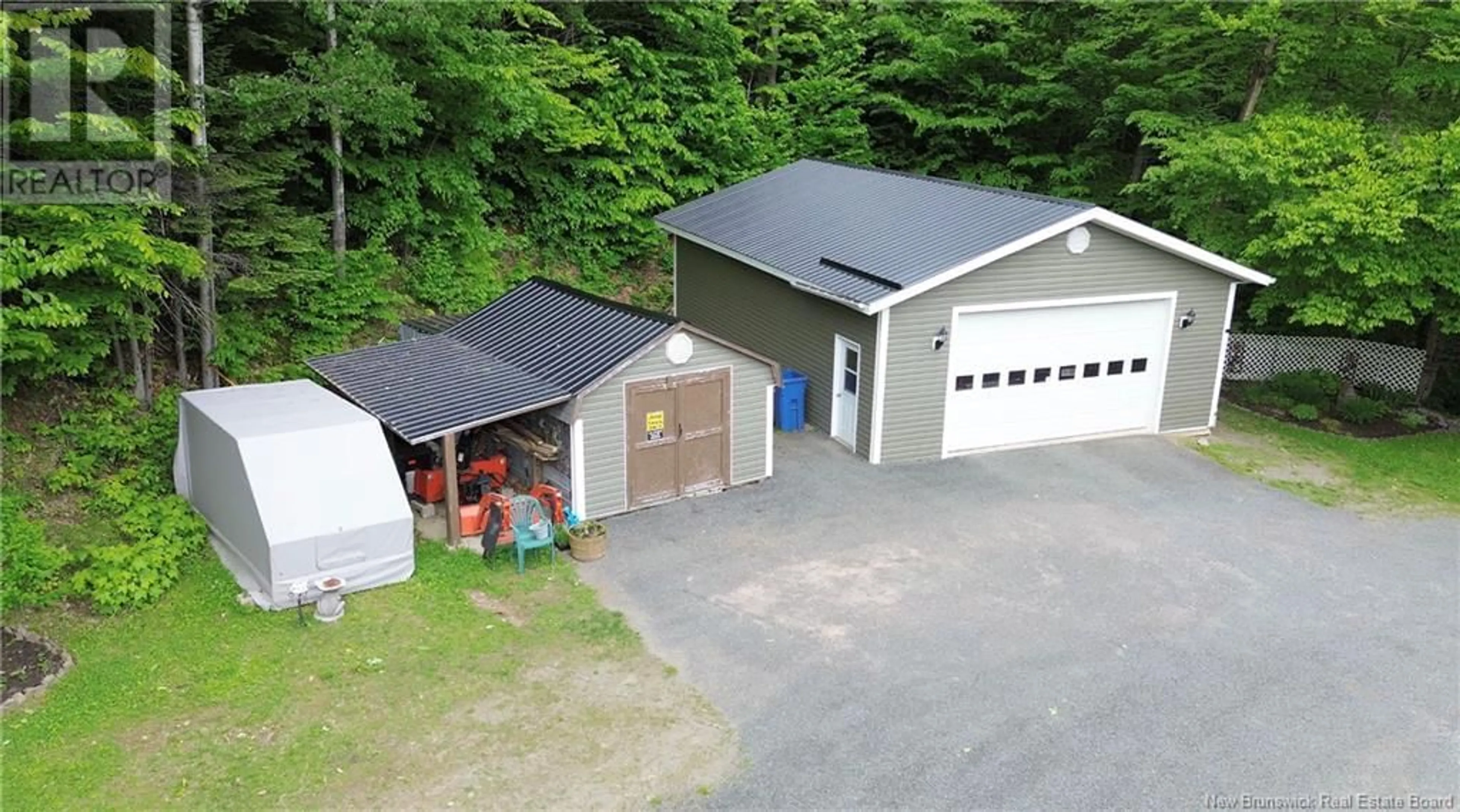 Indoor garage, cement floor for 176 Beaconsfield Road, Beaconsfield New Brunswick E7H1G2